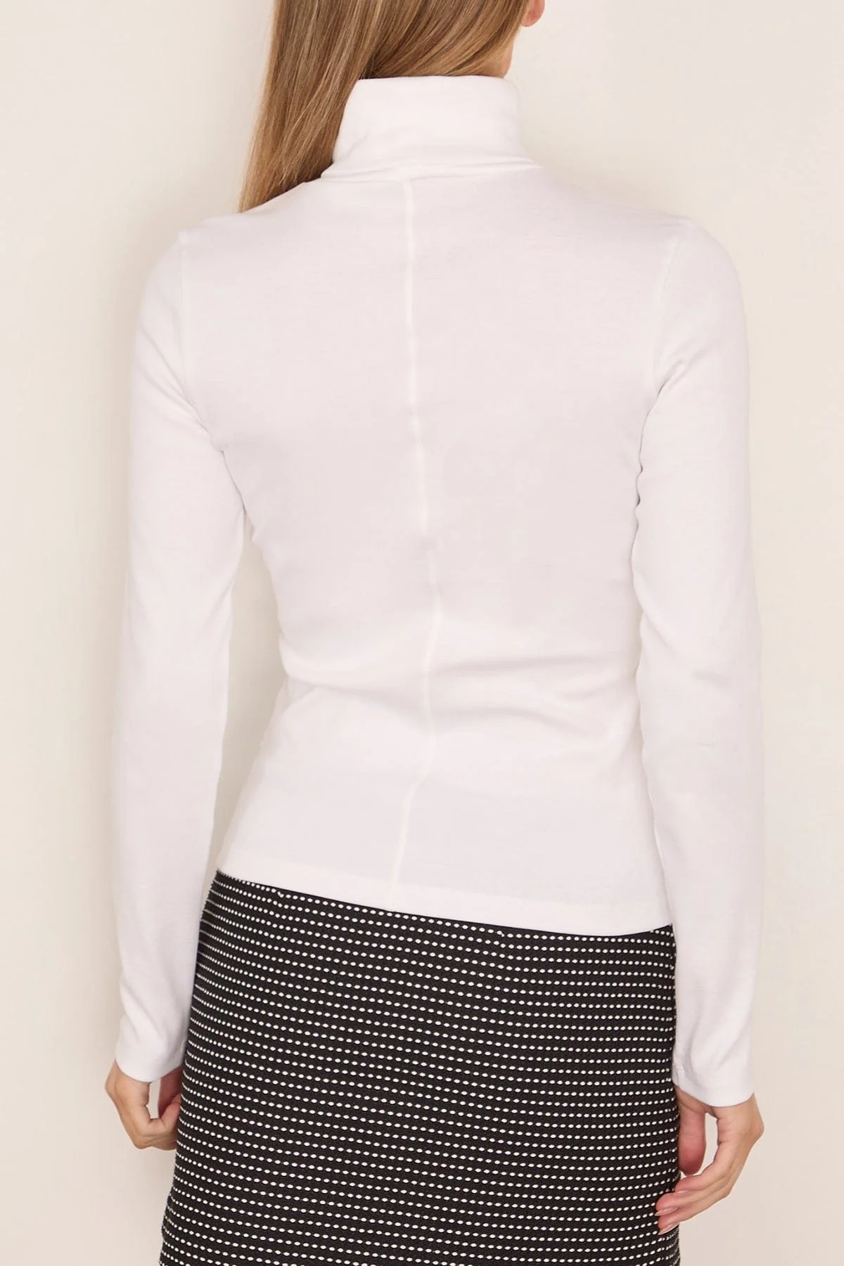 Dinah Turtleneck in White - Image 4
