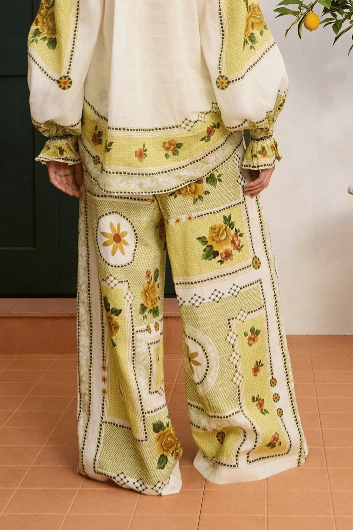 Dixie Pant in Citrus - Image 4