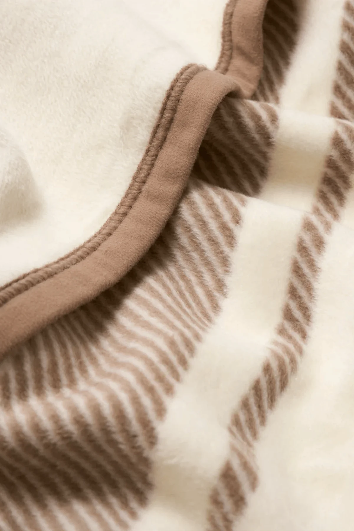 Dockside Stripe Blanket in Sepia - Image 2