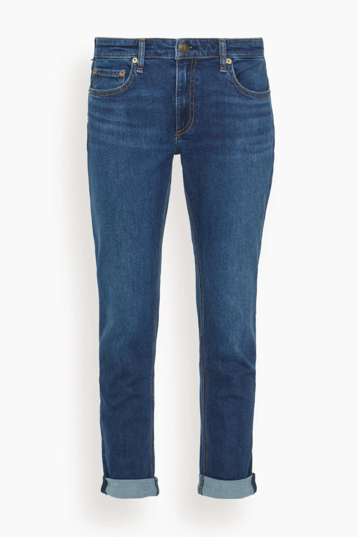 Dre Low Rise Slim Boyfriend Jean in Alba