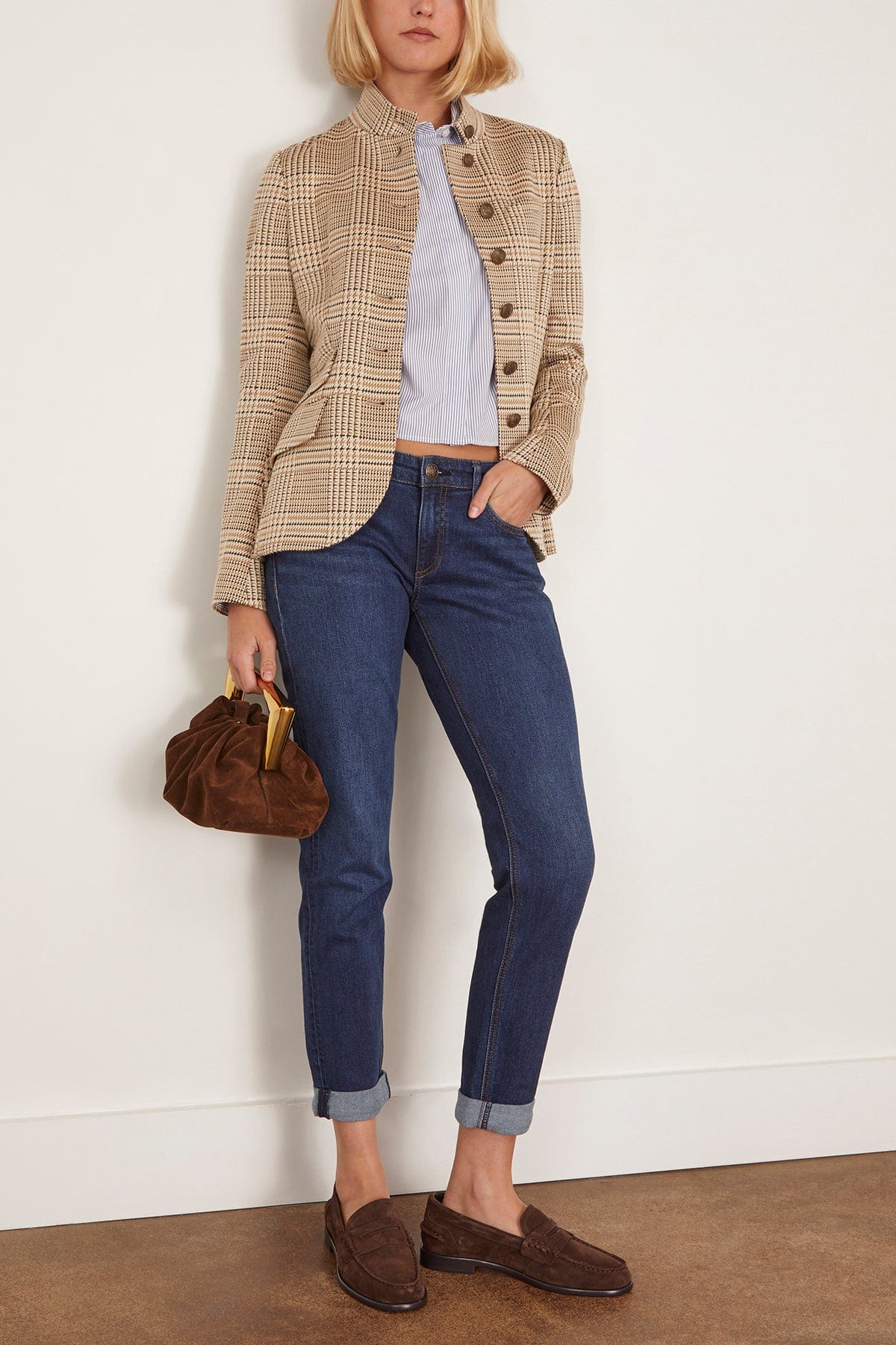 Dre Low Rise Slim Boyfriend Jean in Alba - Image 2