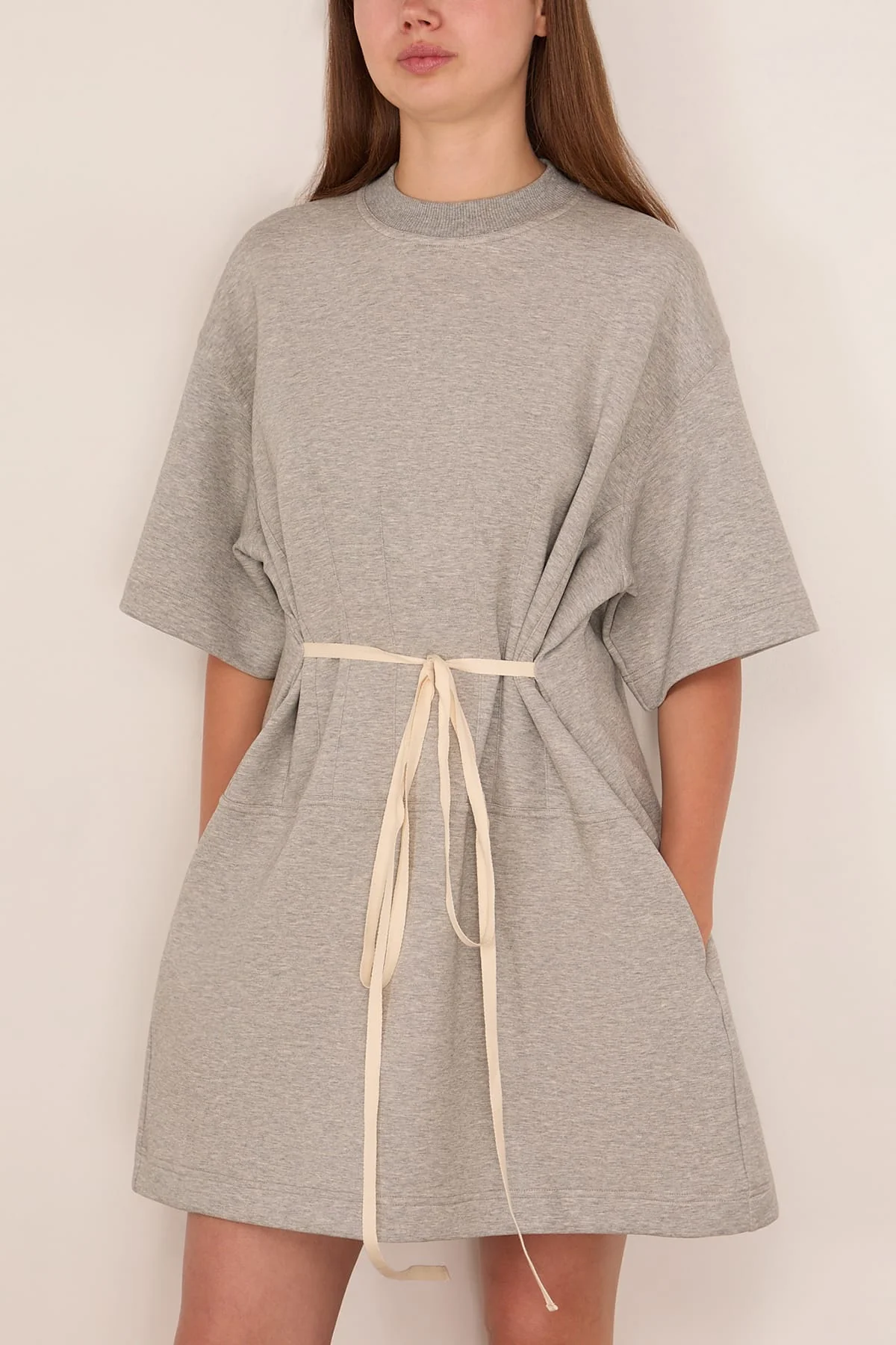 Dress in Granite Grey Melange - Image 3