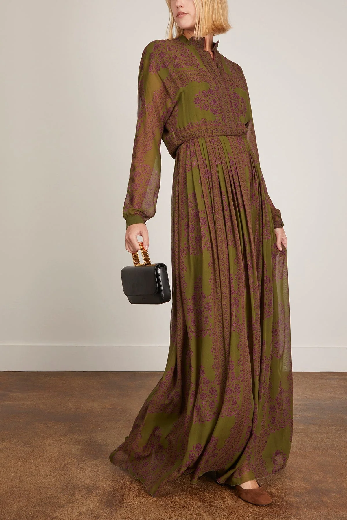 Dress in Green Multi - Image 2
