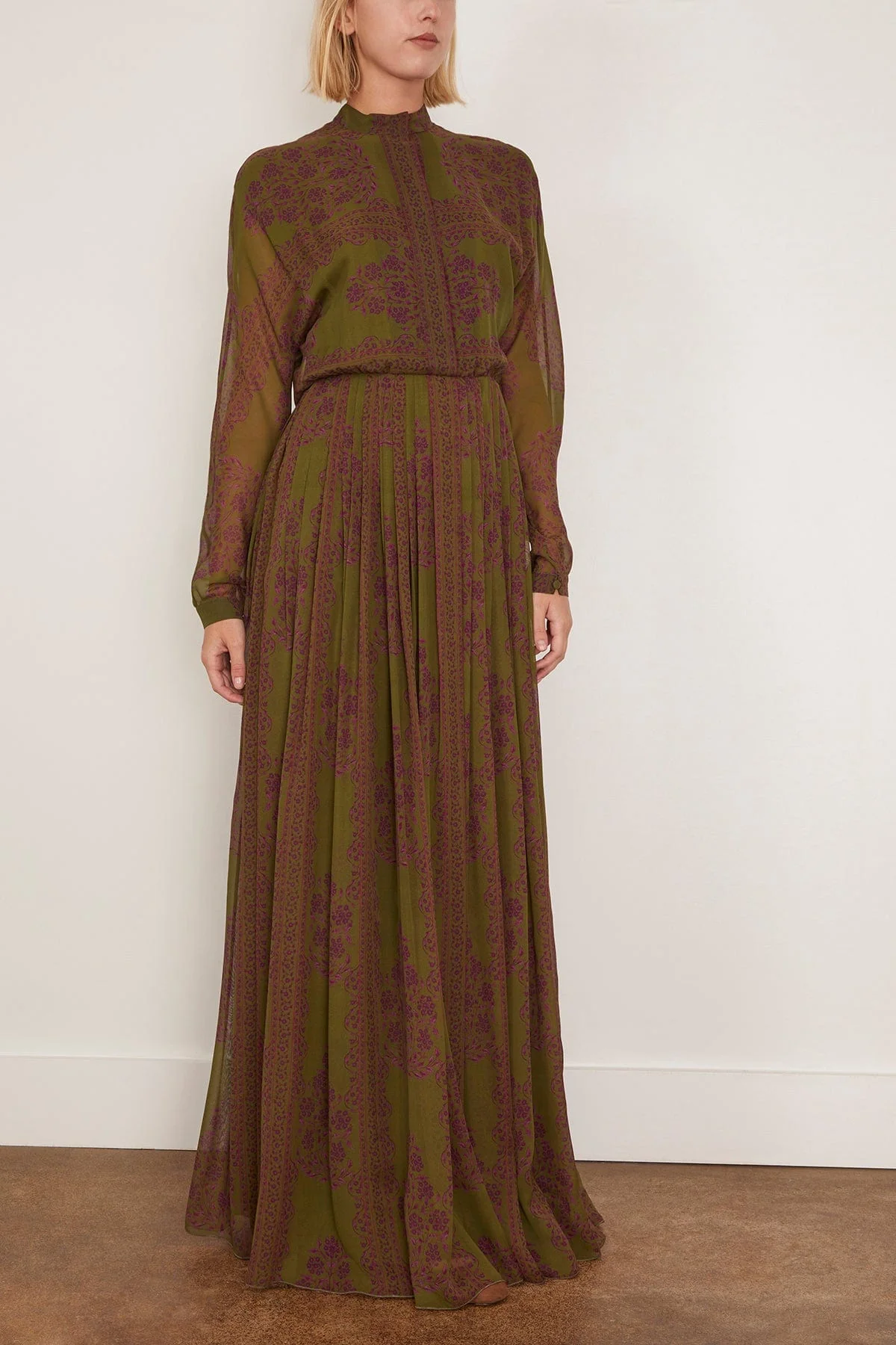Dress in Green Multi - Image 3
