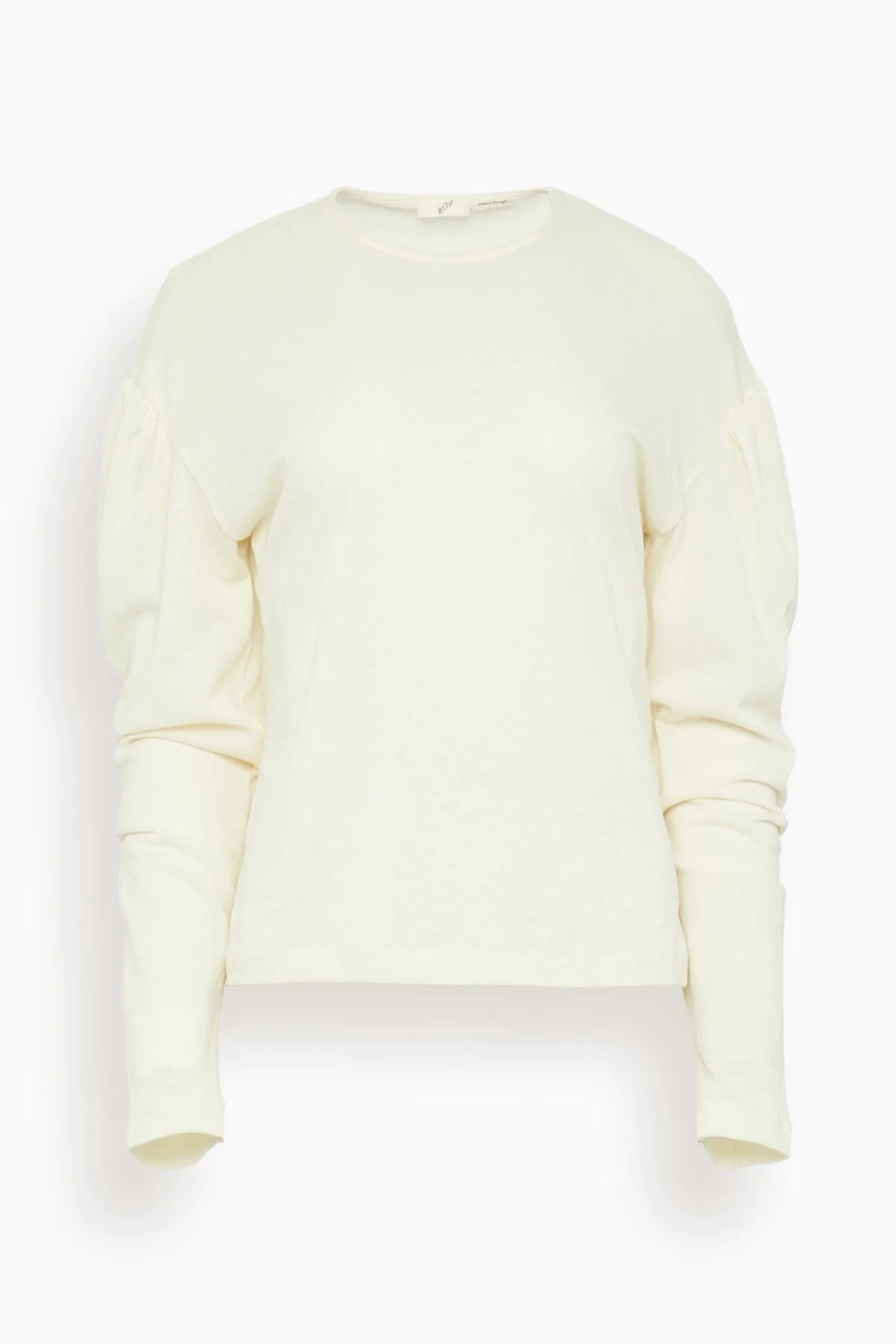 Dropped Shoulder Top in Off-White