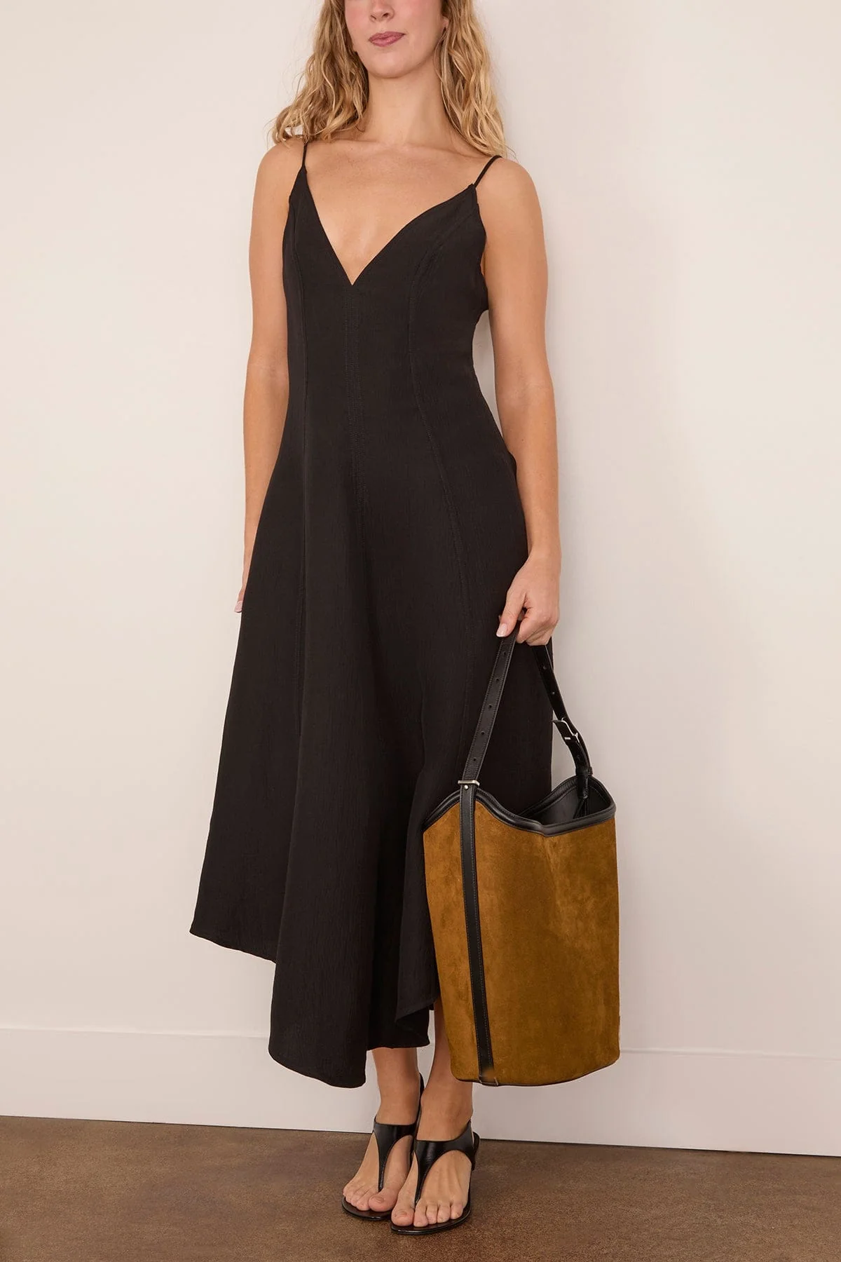 Elaine Dress in Black - Image 2
