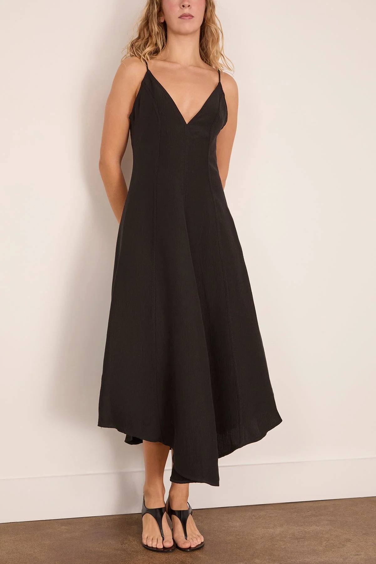 Elaine Dress in Black - Image 3