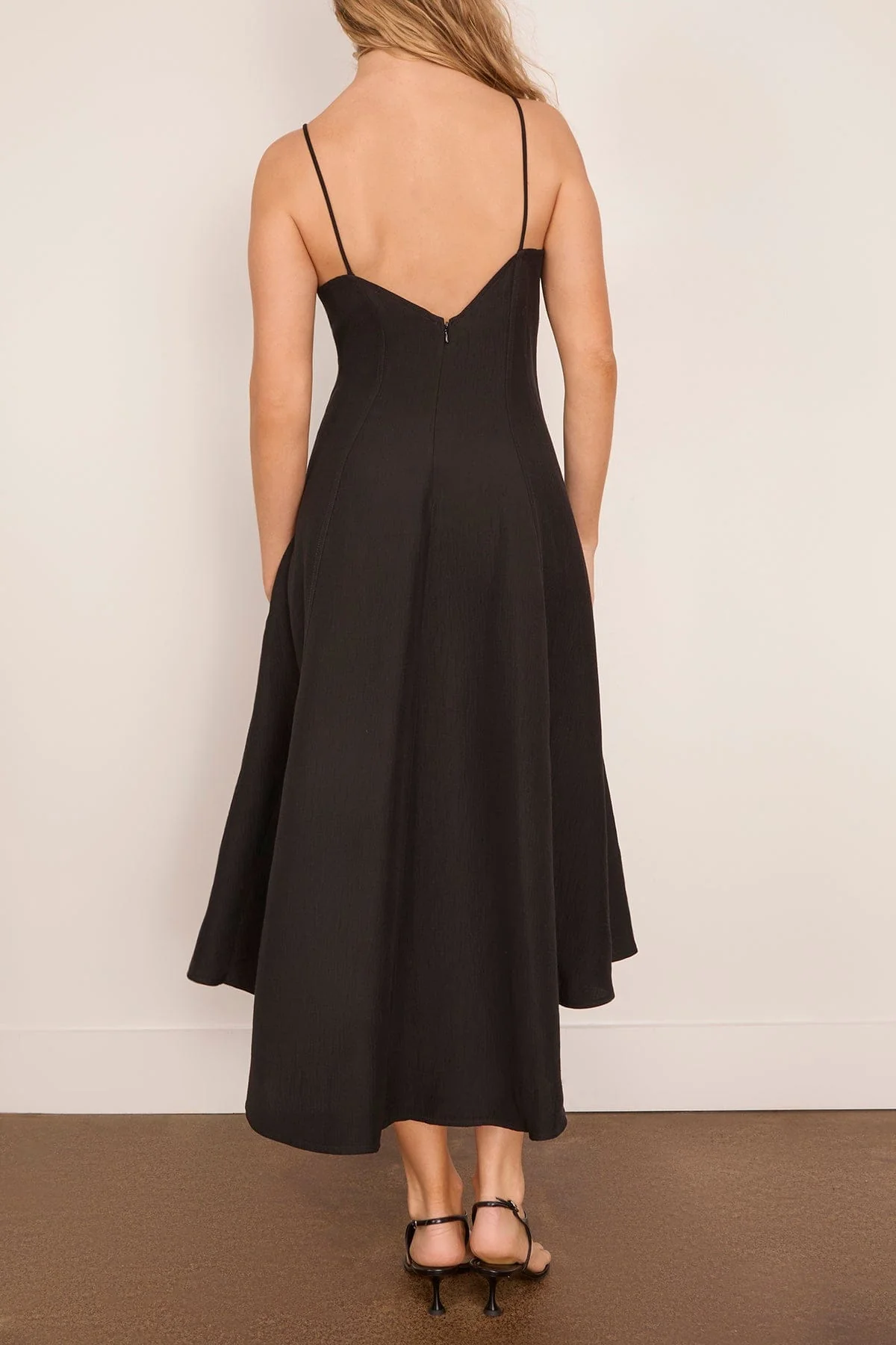 Elaine Dress in Black - Image 4