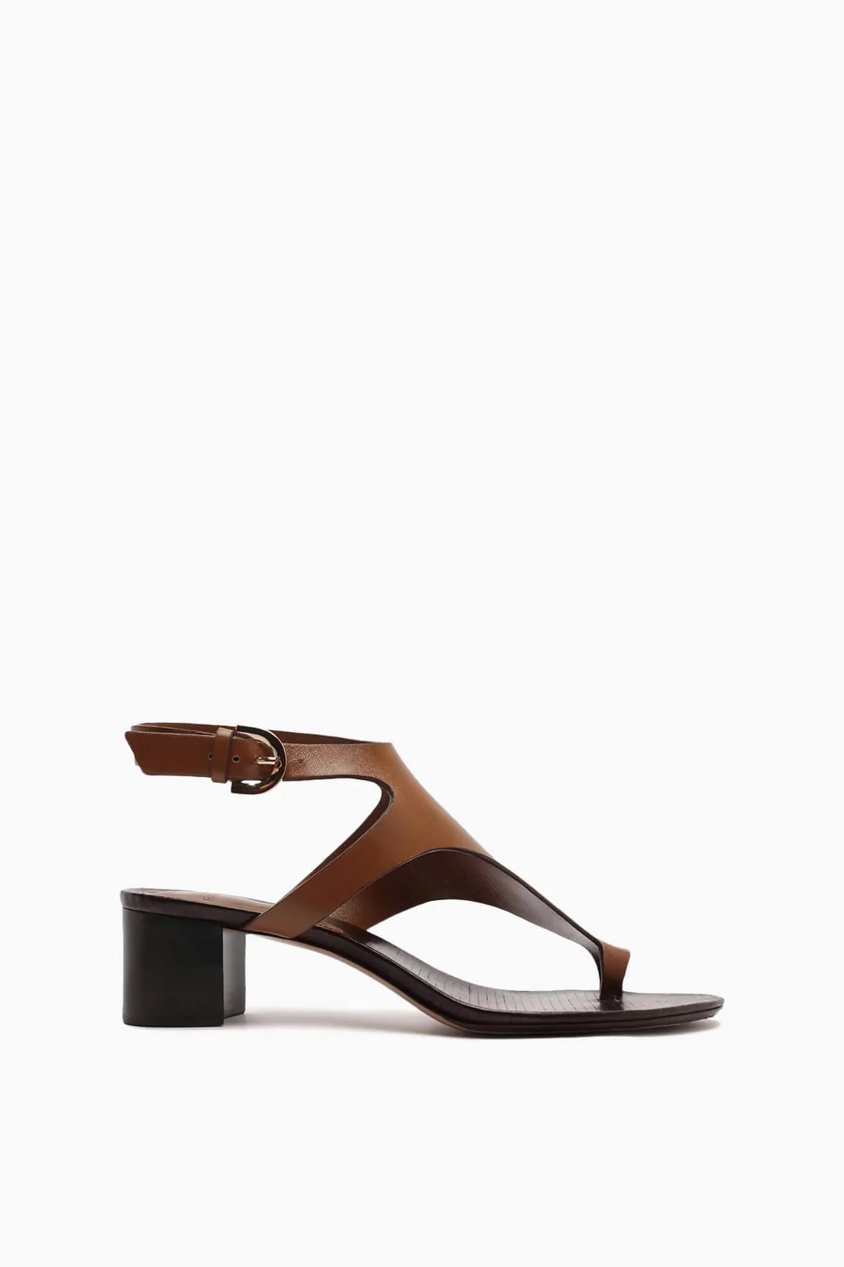 Eliah Block Sandal 45 in Espresso