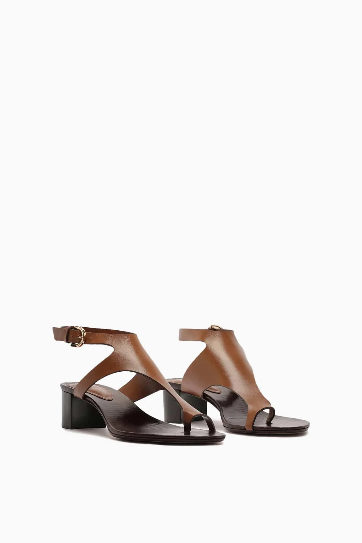 Eliah Block Sandal 45 in Espresso - Image 3