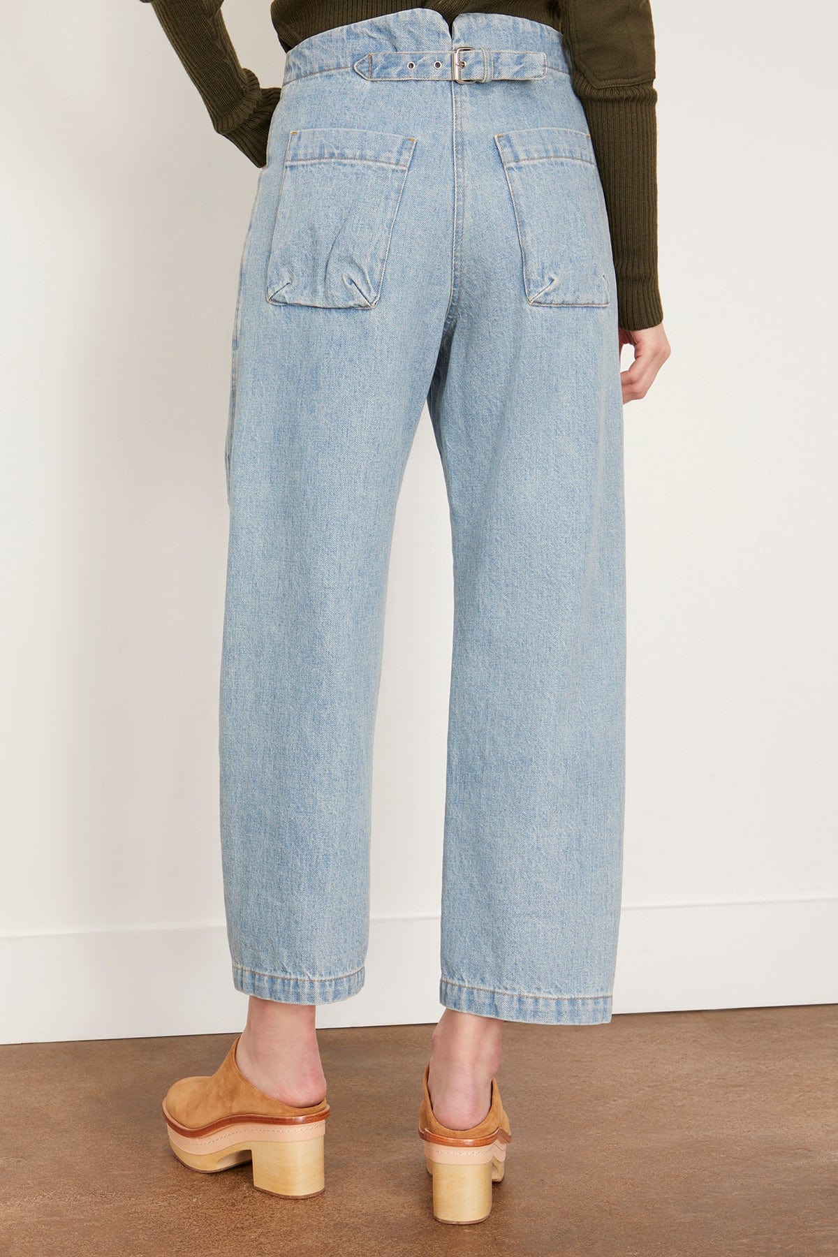 Elkin Denim Pant in Celeste - Image 4