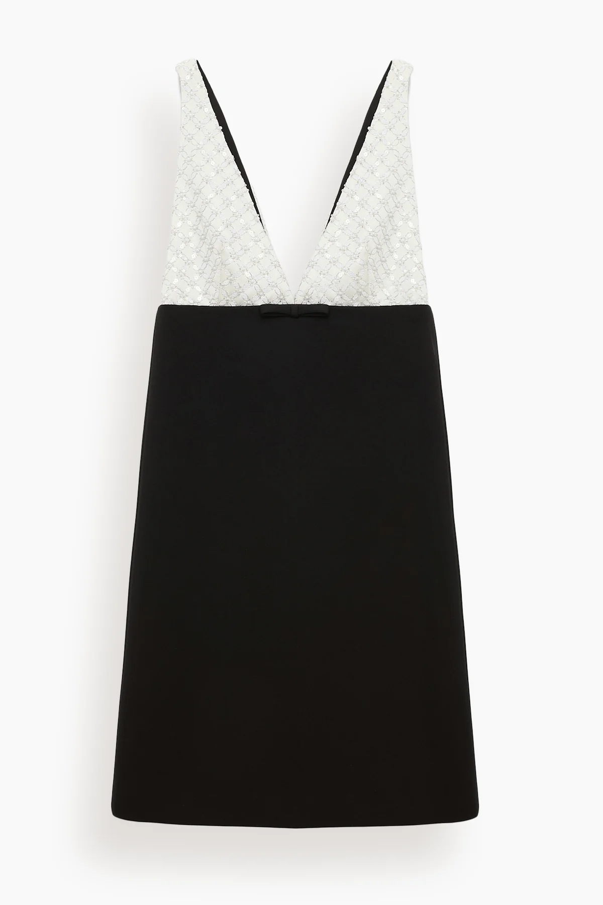 Emotional Essence Dress in Black-Off White