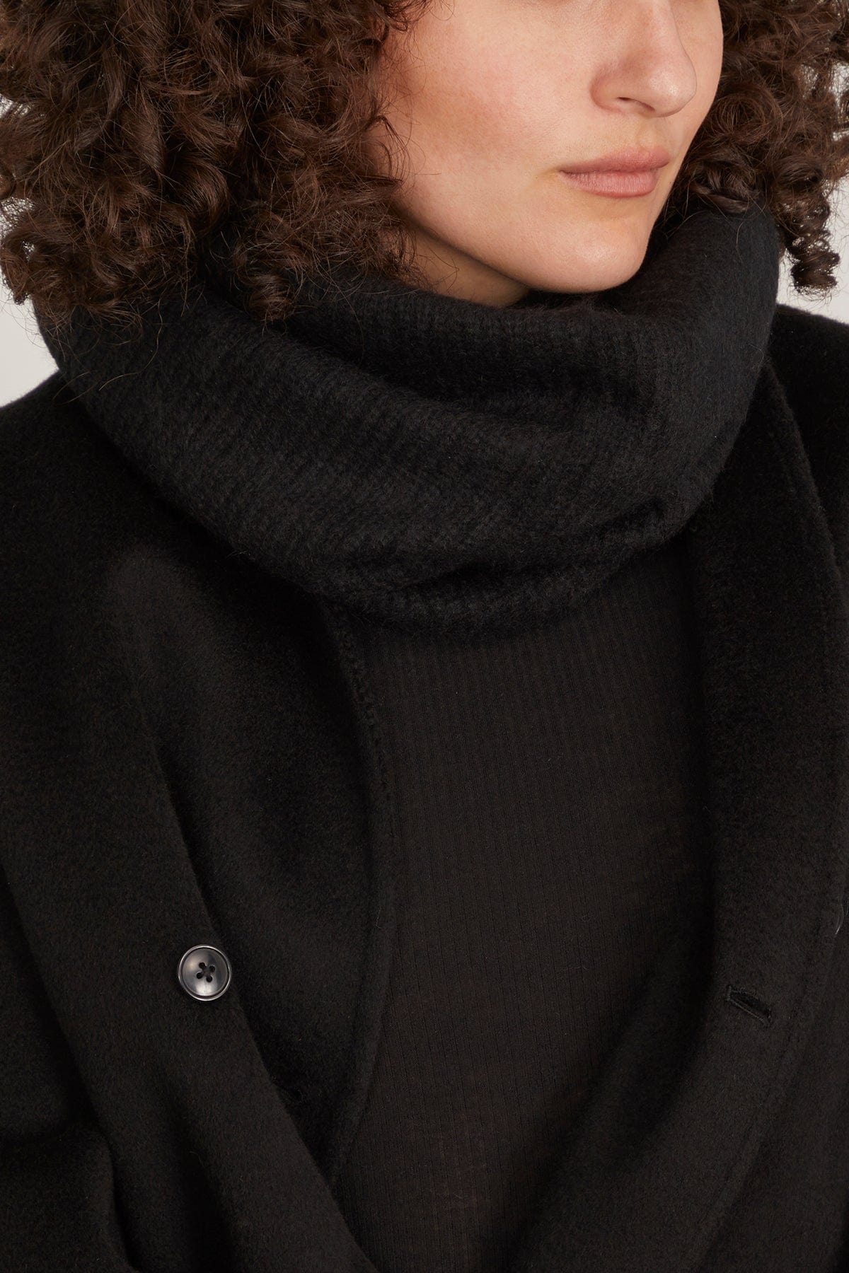 Emry Scarf in Black - Image 2