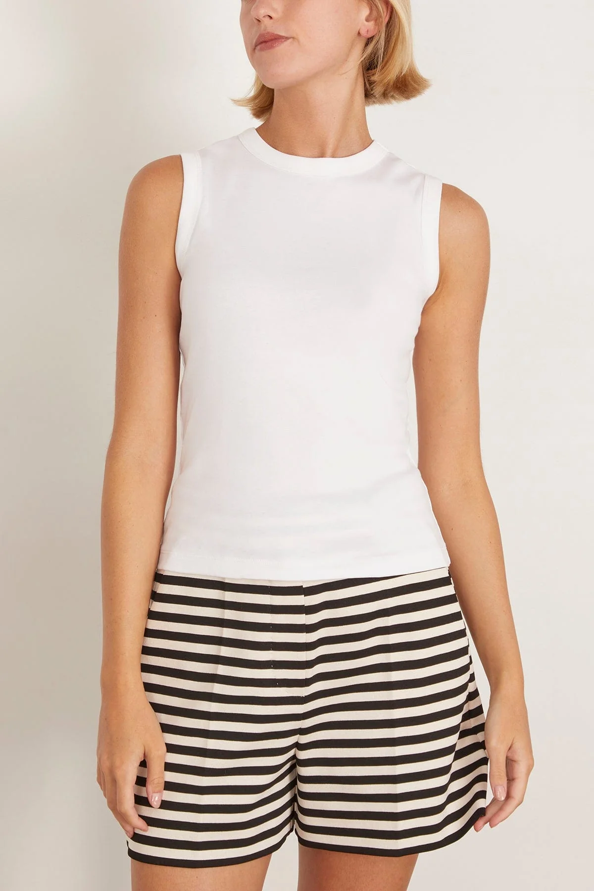 Esme Tank in White - Image 3