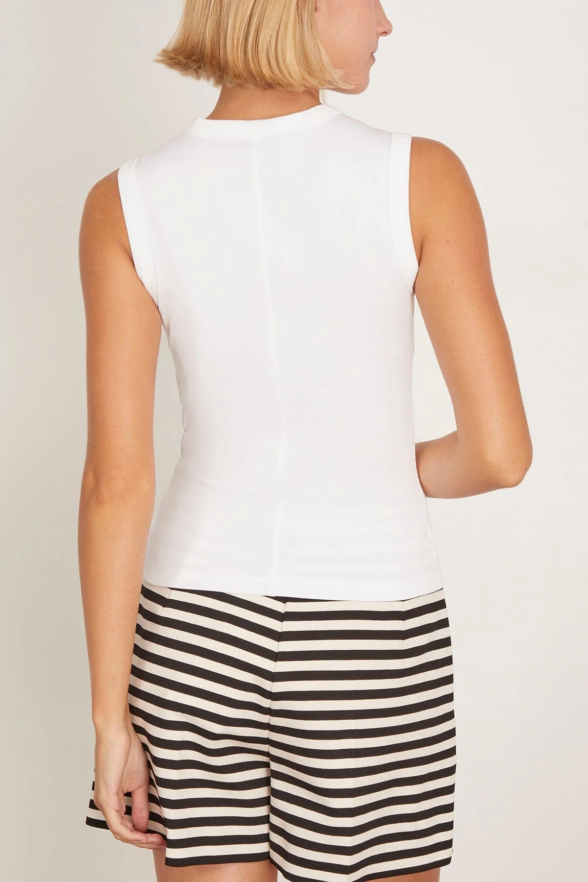 Esme Tank in White - Image 4
