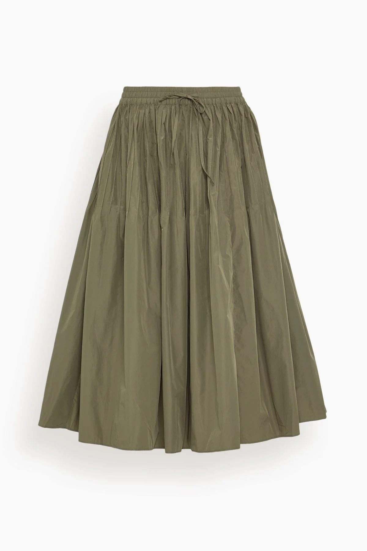 Eva Midi Skirt in Olive