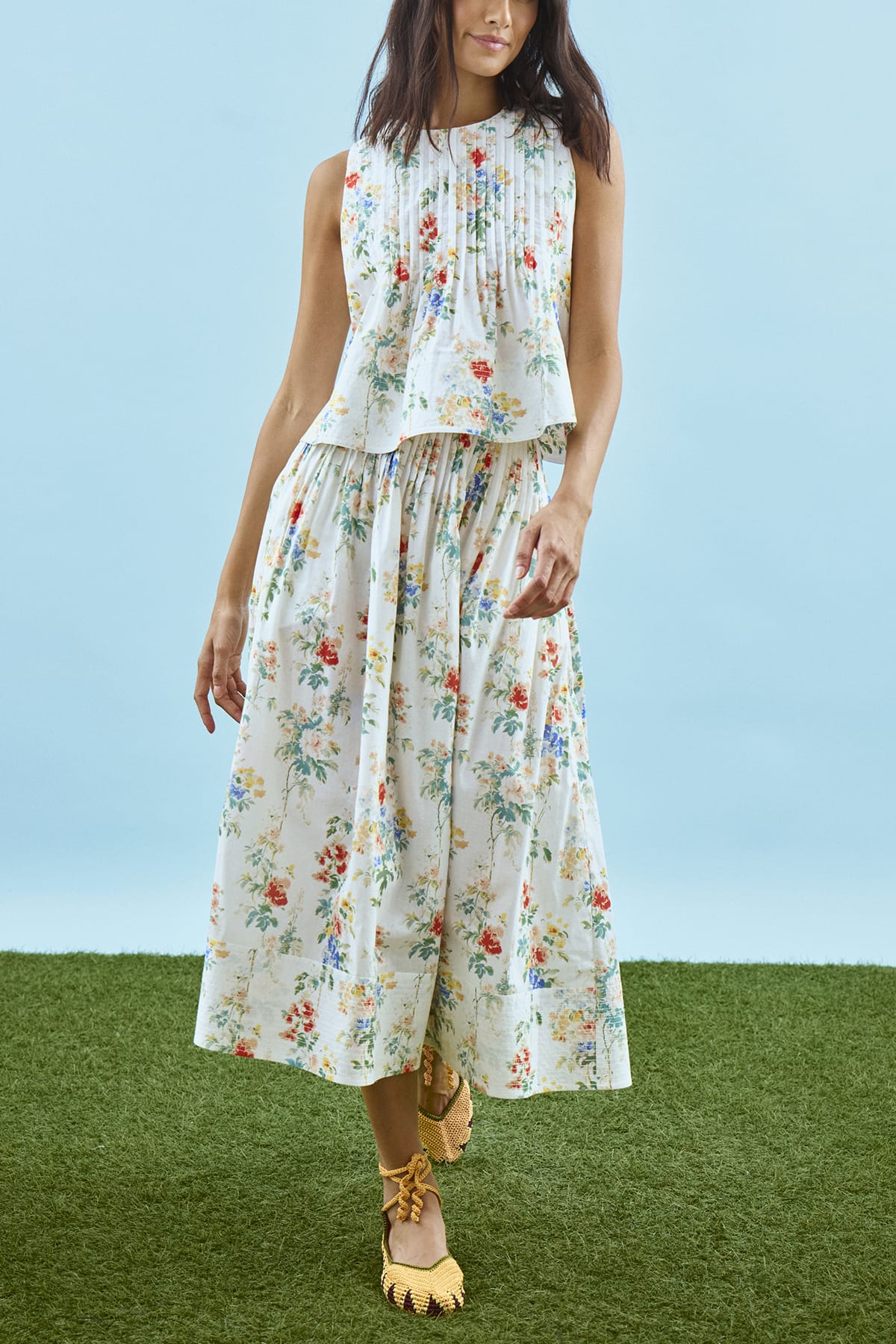 Fallon Skirt in Falling Blossom - Image 2