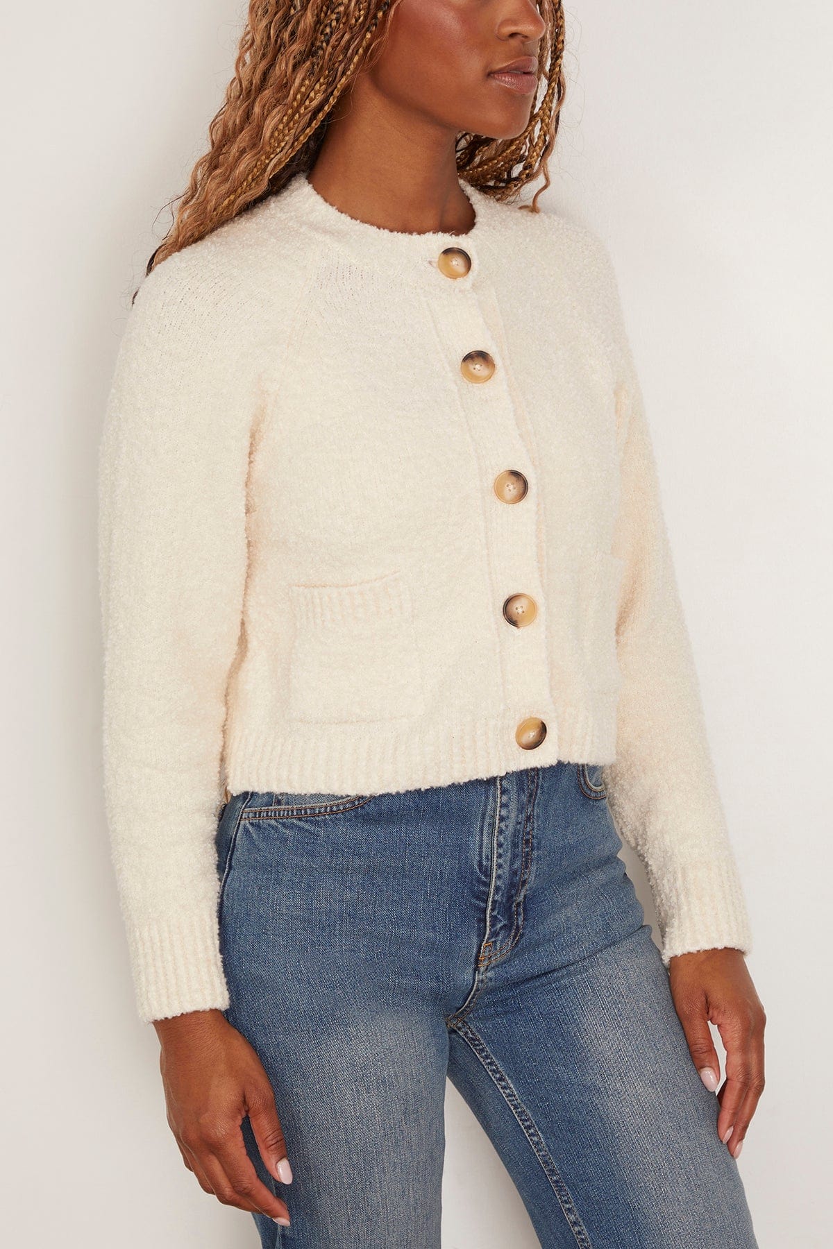 Fantine Sweater in Ecru - Image 3