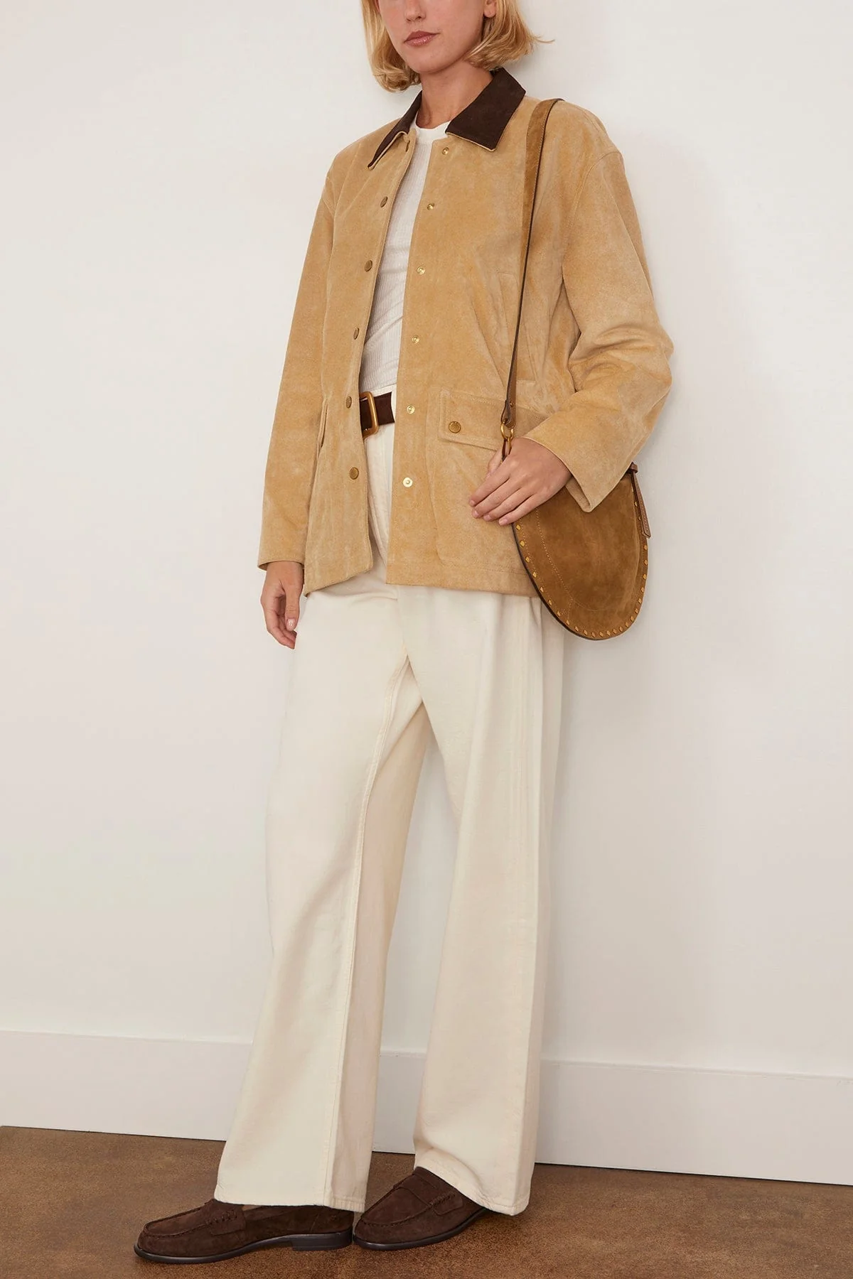 Featherweight Logan Jean in Ecru - Image 2