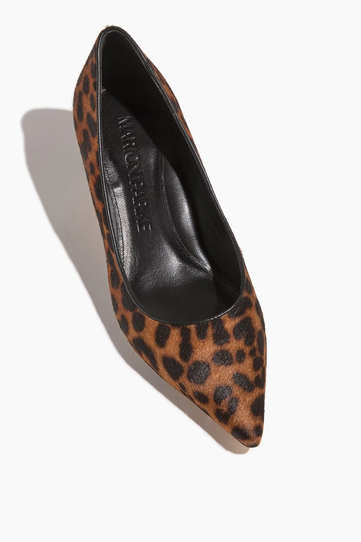 Flared Kitten Heel Pump in Leopard - Image 4