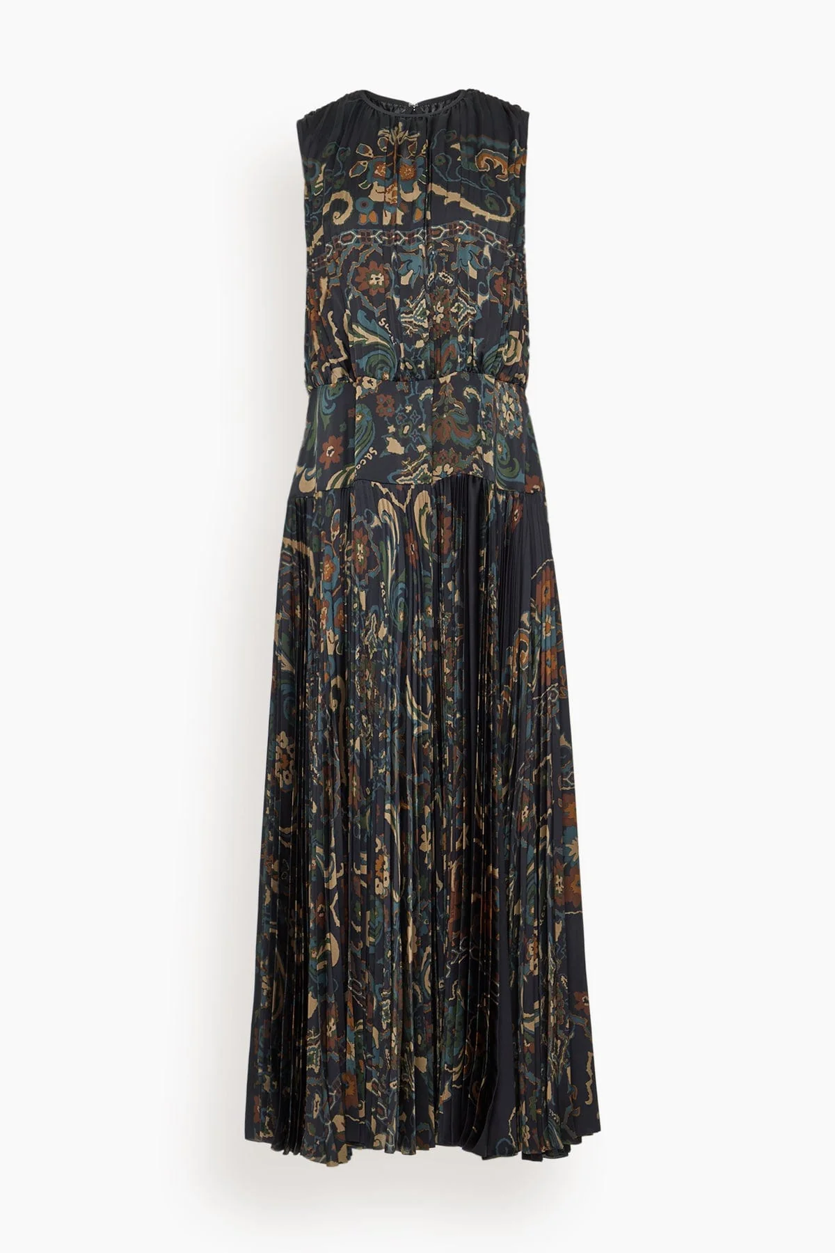 Floral Print Dress in Navy