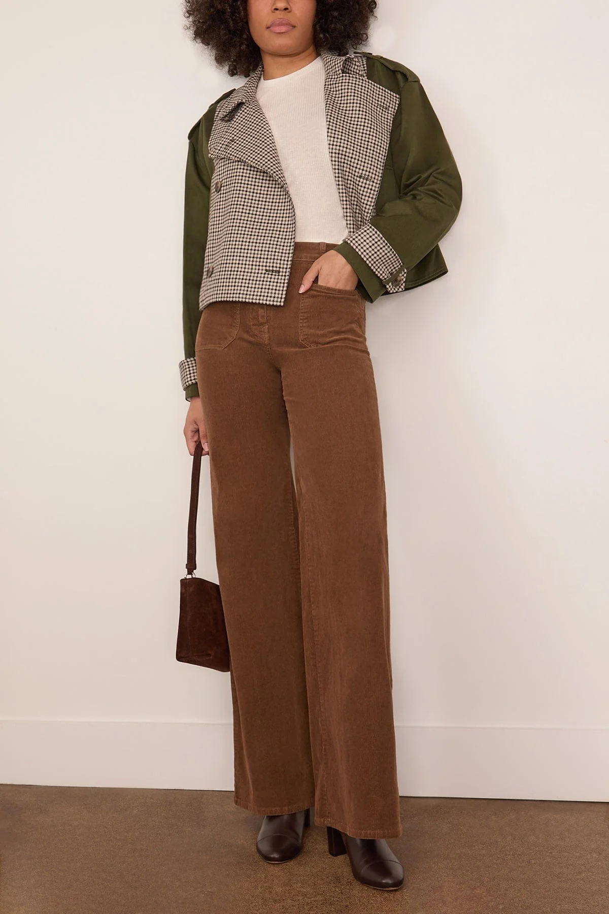 Florence Pant in Caffe - Image 2