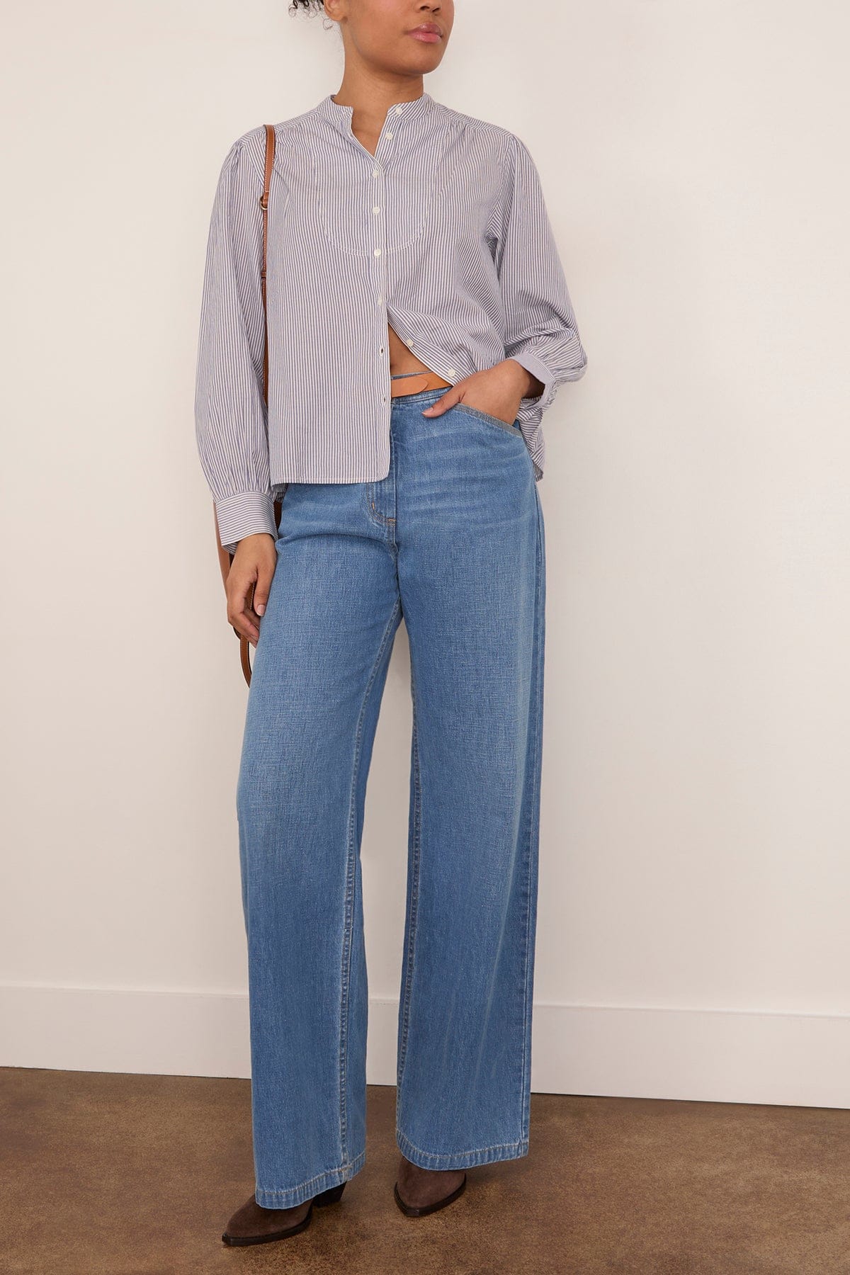 Florisse Top in Bleu - Image 2