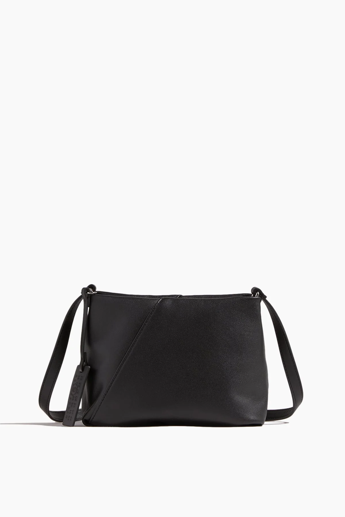 Folded Shoulder Bag in Black
