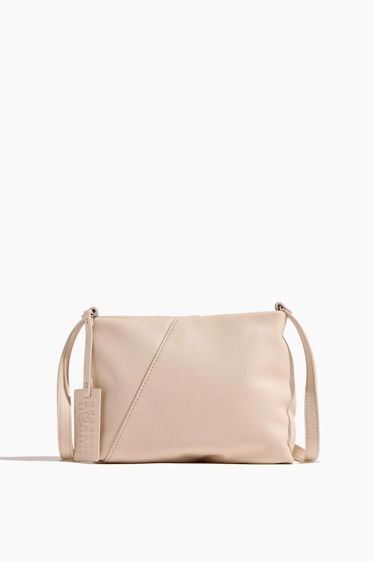 Folded Shoulder Bag in Tapioca