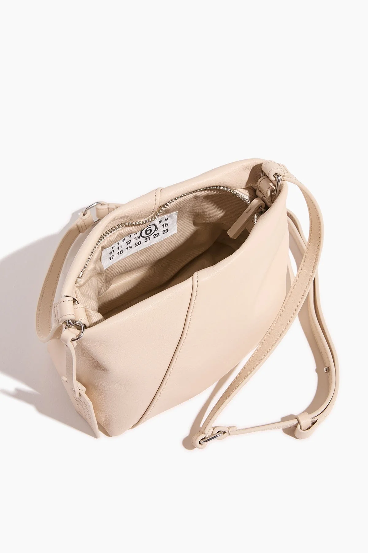 Folded Shoulder Bag in Tapioca - Image 4
