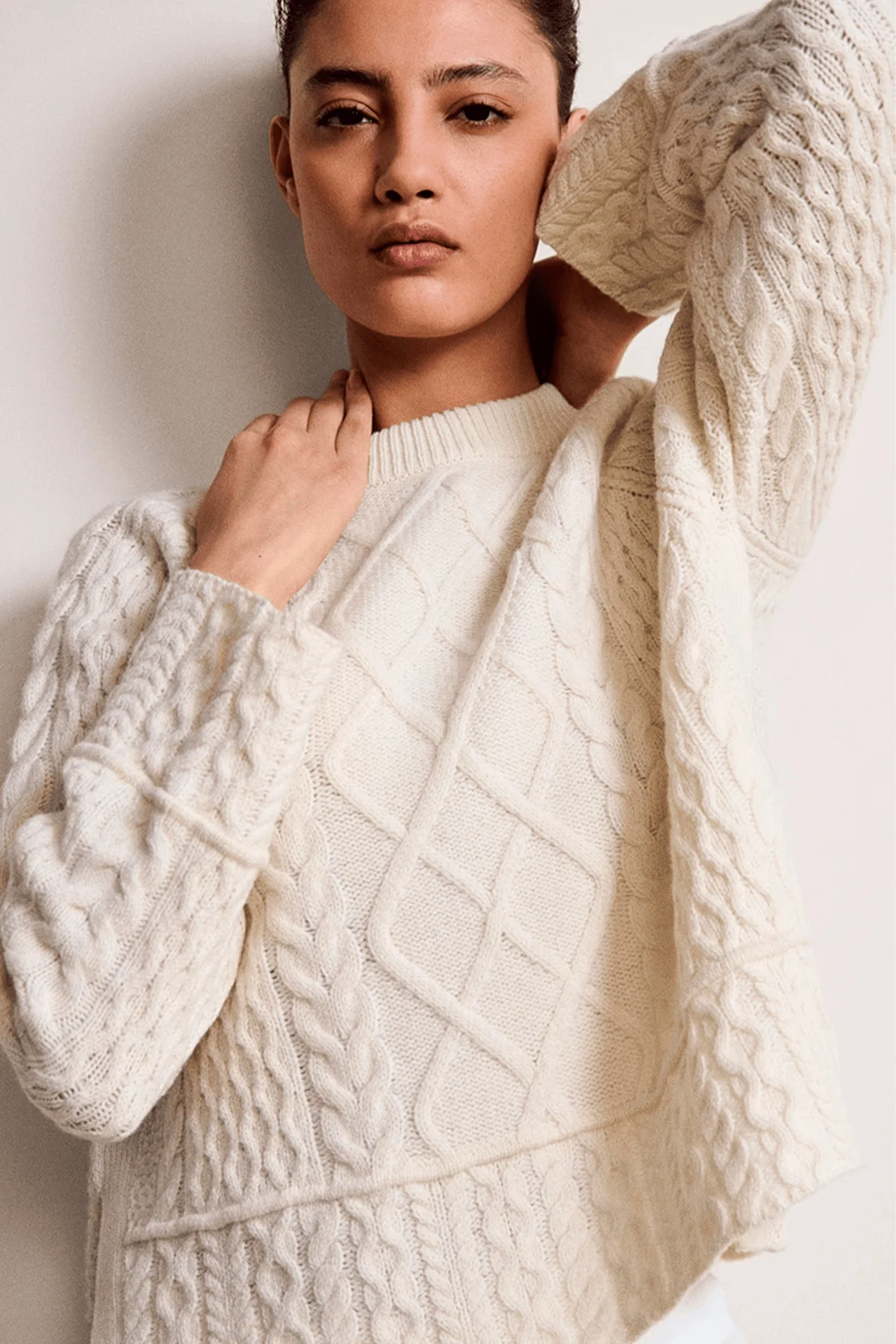 Folk Top in Ecru - Image 5