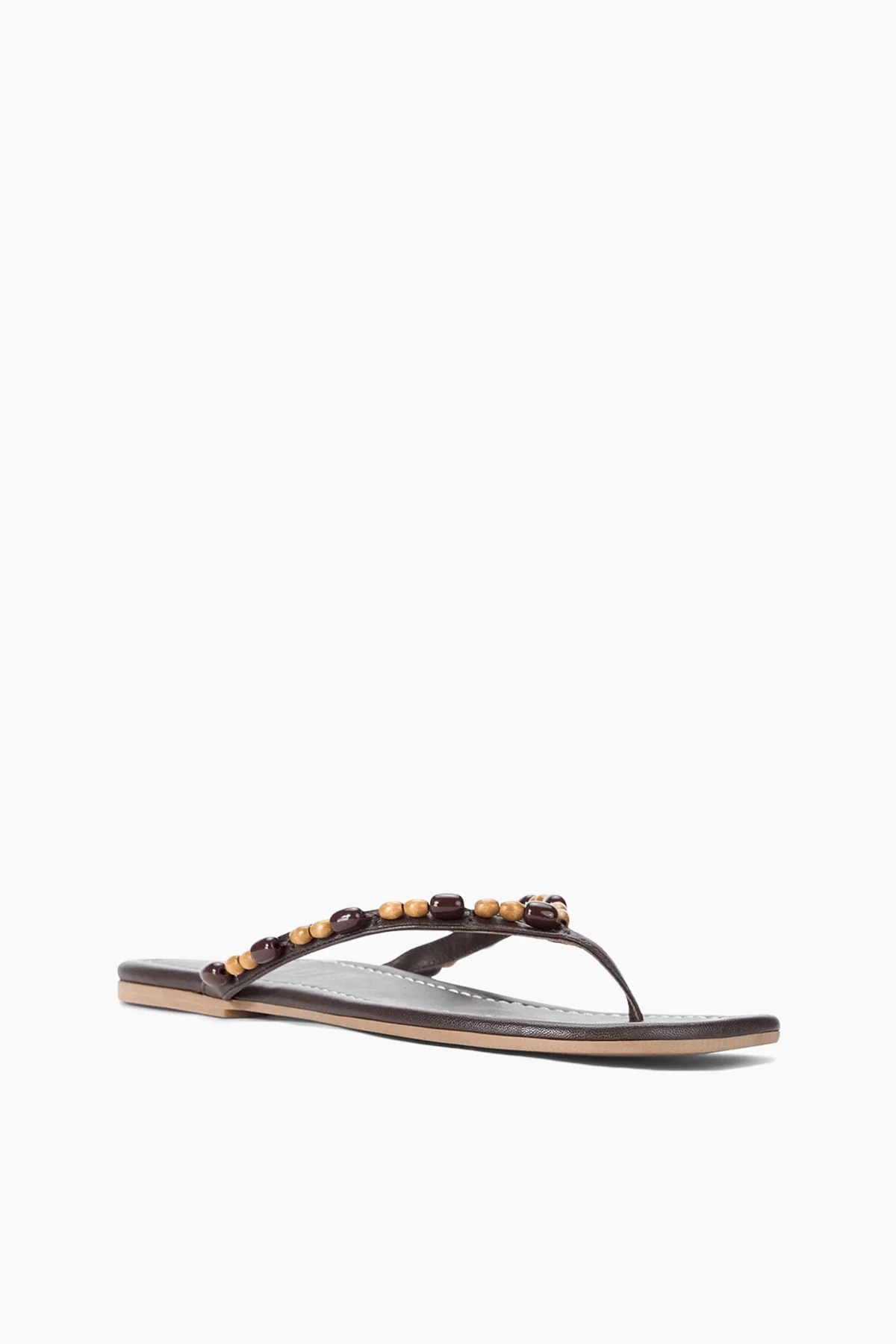Freja Thong in Wood Bead - Image 3