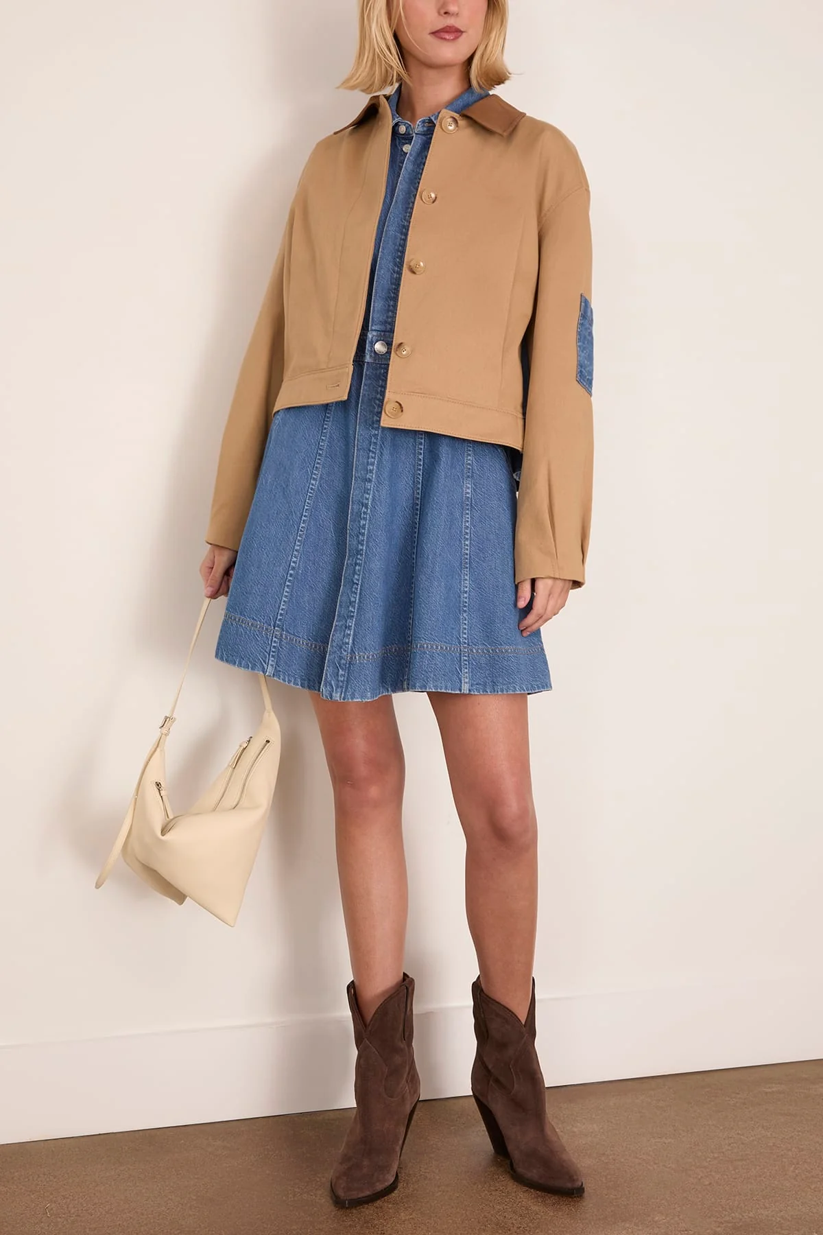 Gabe Jacket in Dark Khaki - Image 2