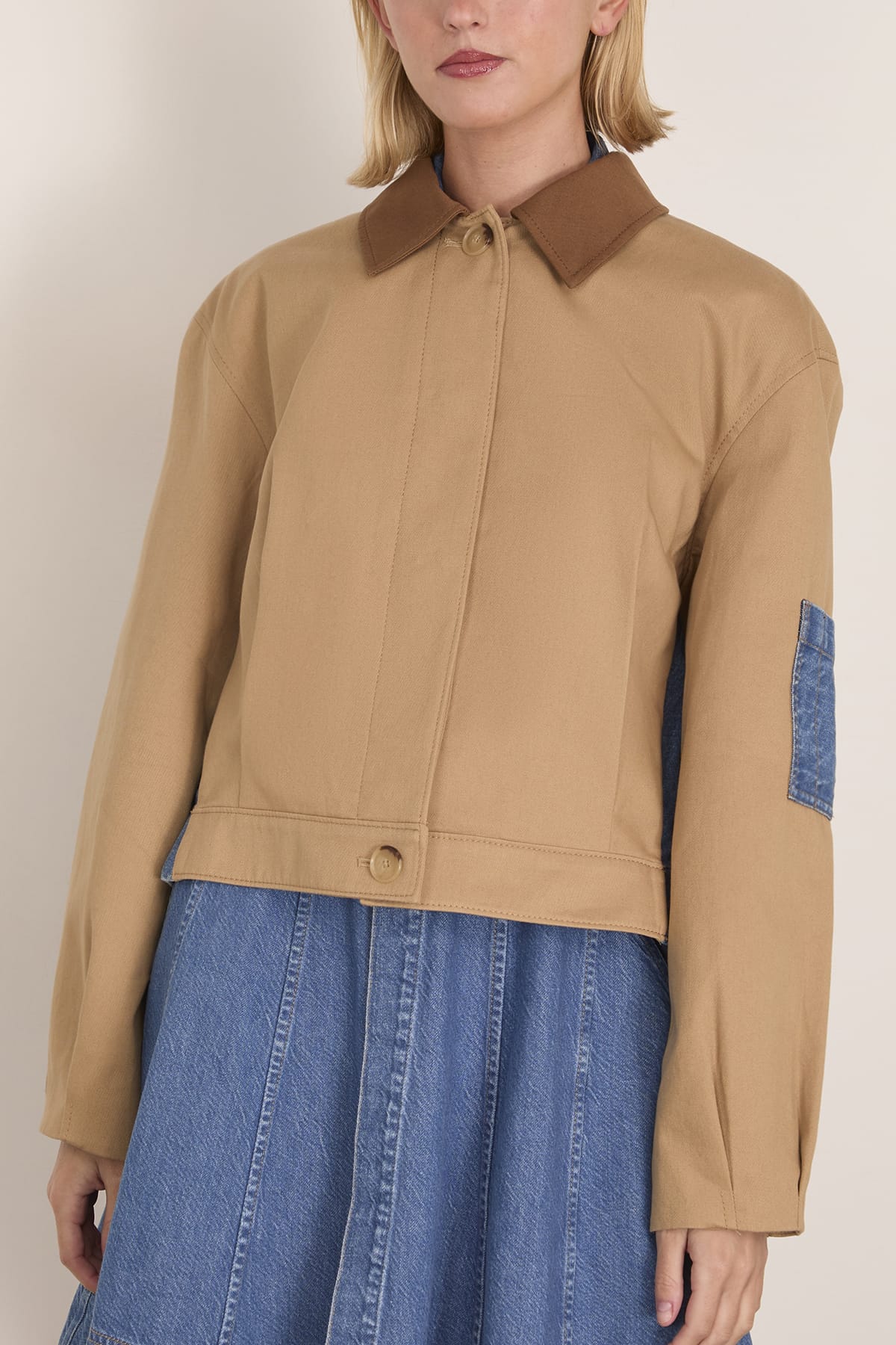 Gabe Jacket in Dark Khaki - Image 3