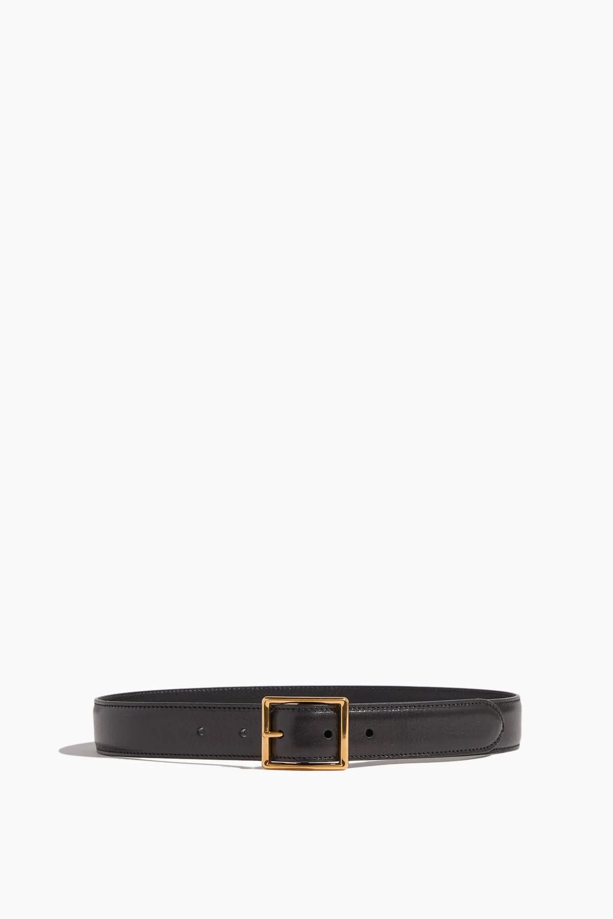 Gabriele Belt in Black with Antique Gold