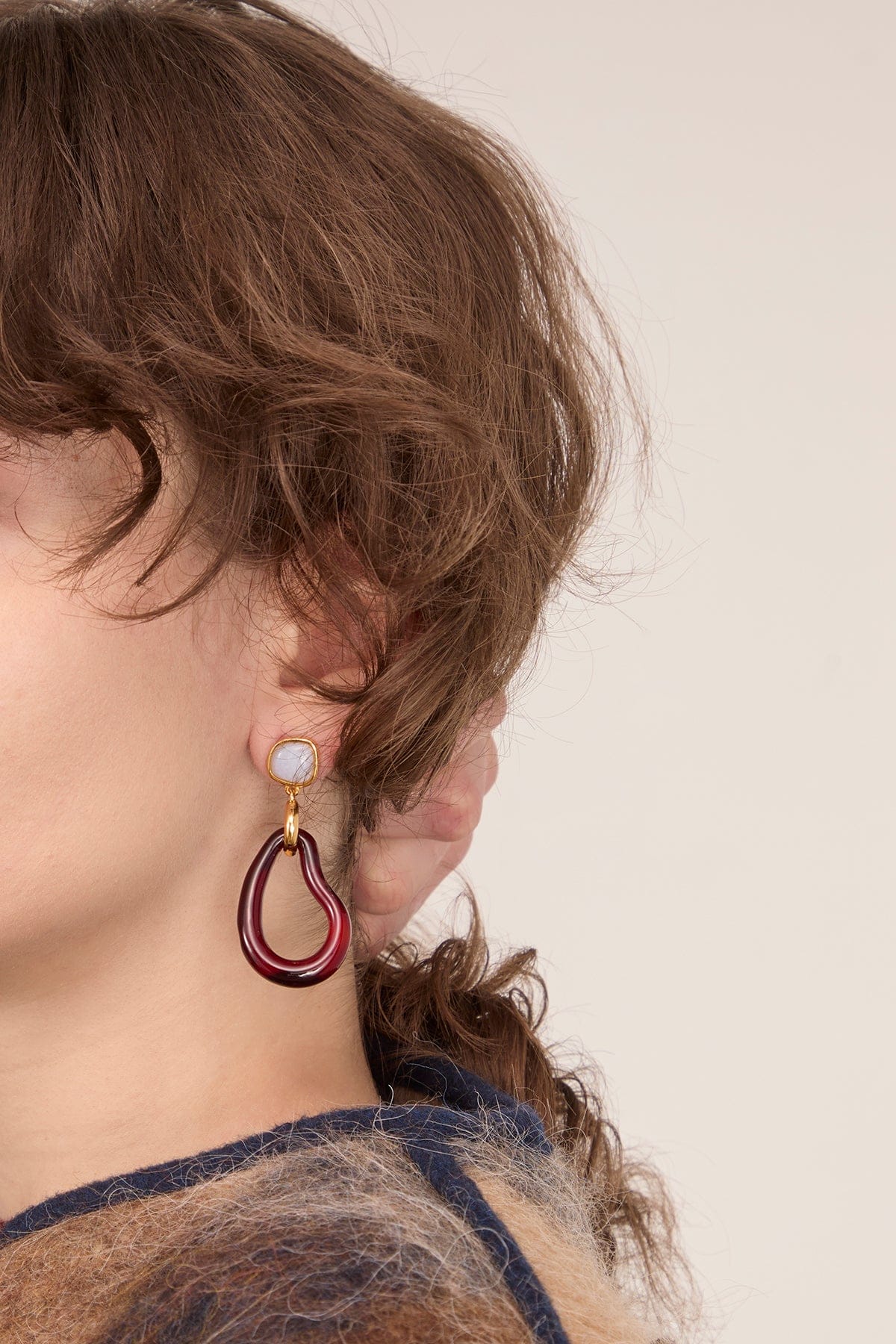 Galina Earrings in Sangria Multi - Image 2