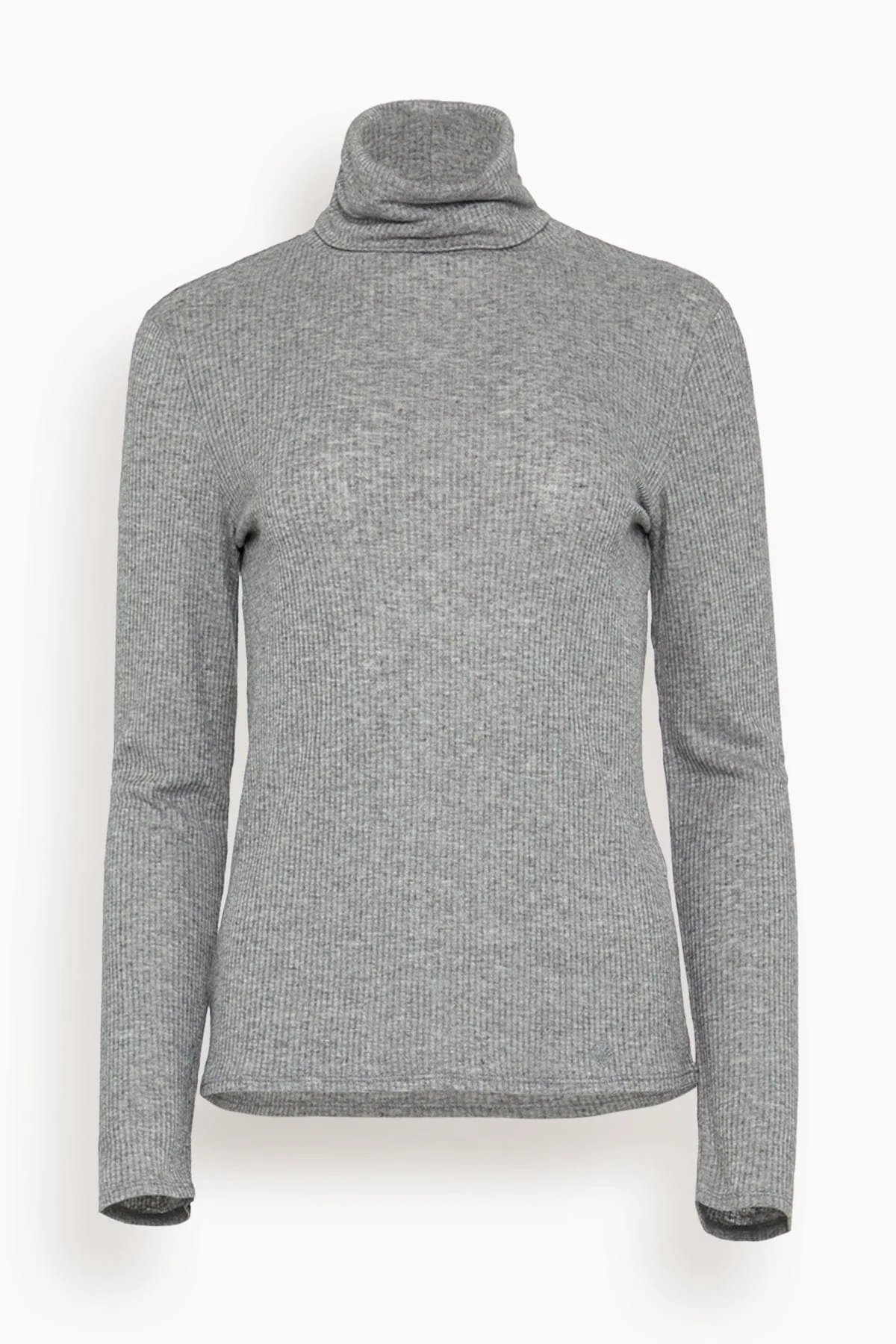 Gallinara Long Sleeve Top in Grey Melange