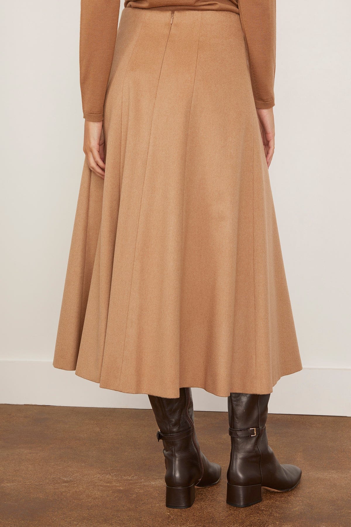Geneve Skirt in Camel - Image 4