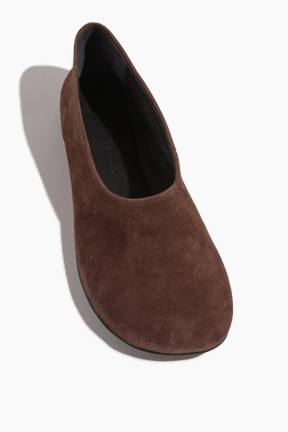 Glove Slippers in Chocolate - Image 4