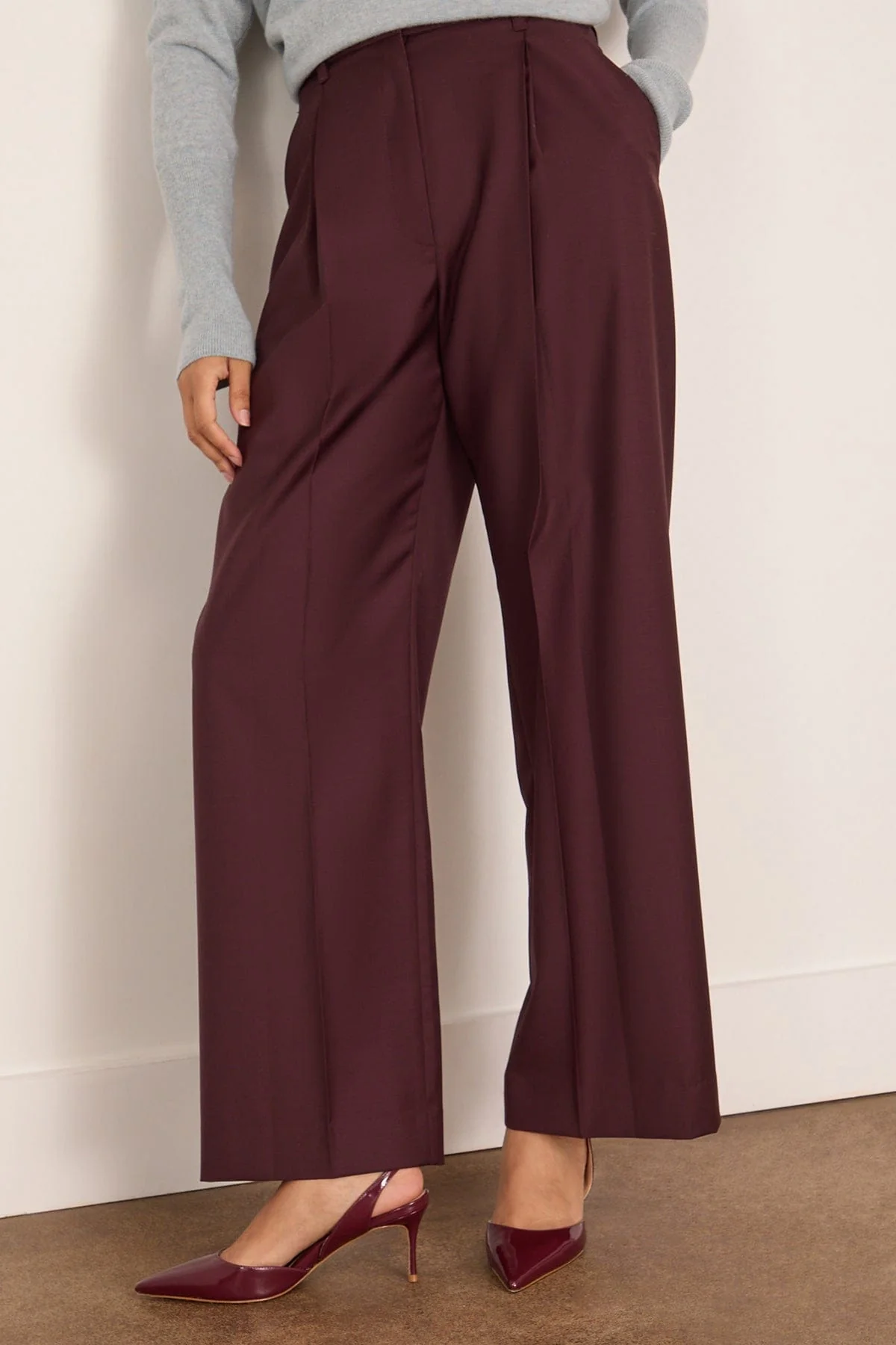 Goddard Pant in Mulberry - Image 3