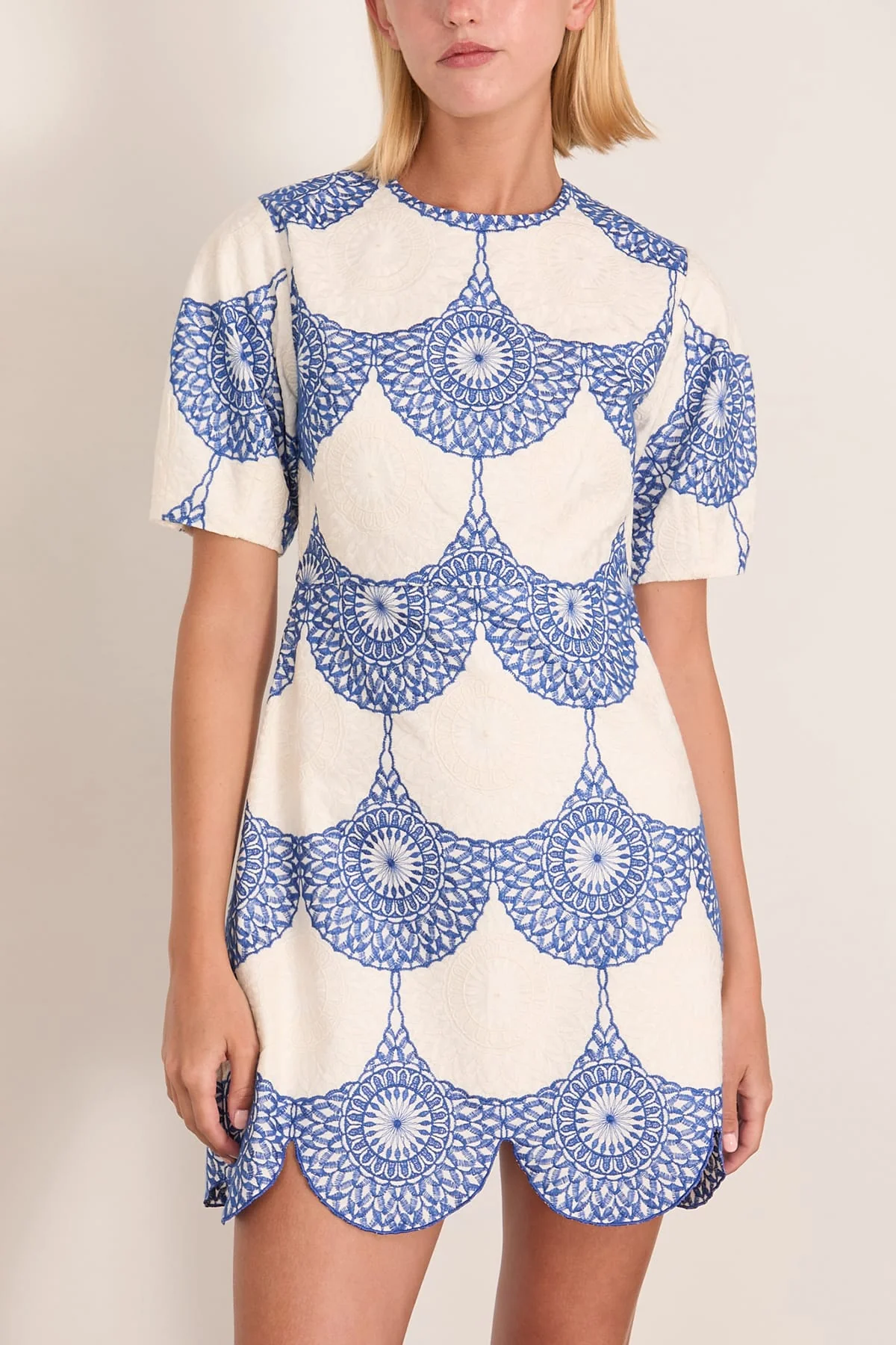 Harmony Dress in Seabreeze Medallion - Image 3