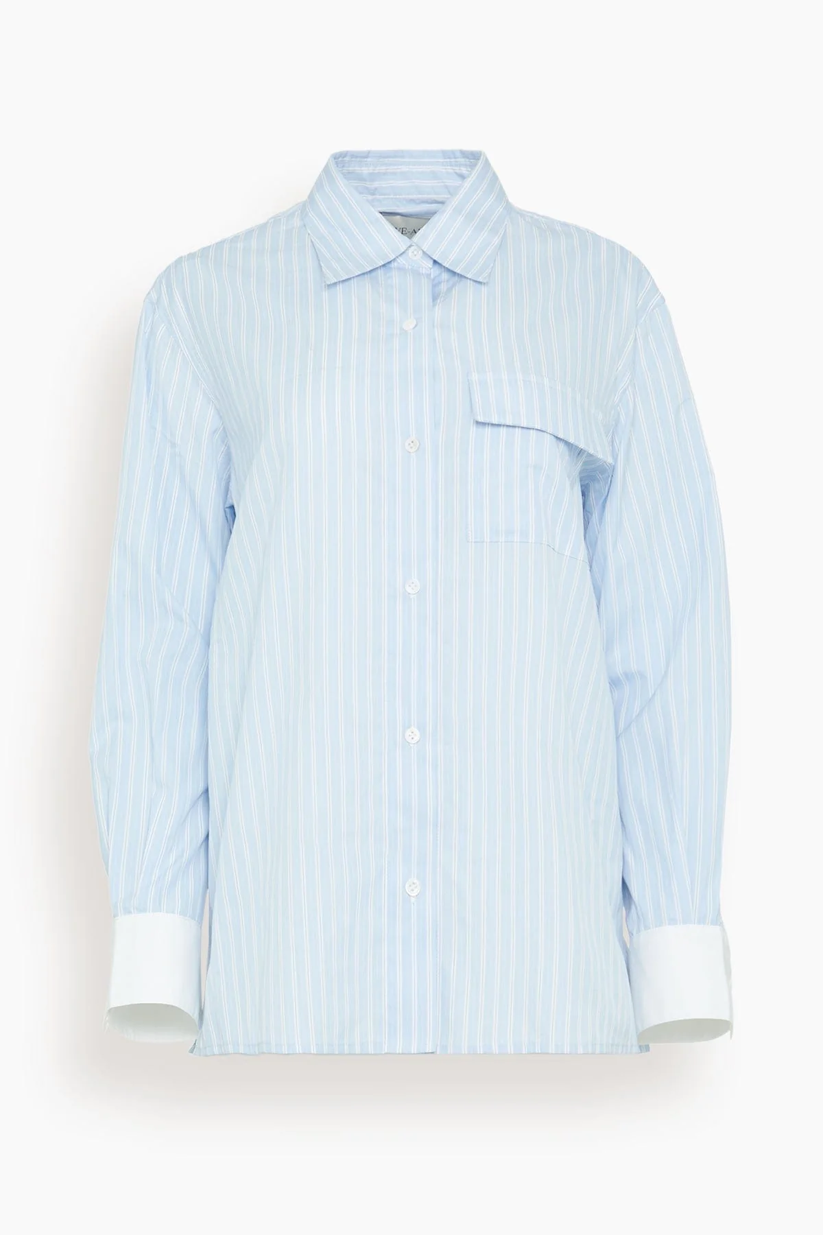 Haze Shirt in Pale Blue Stripe