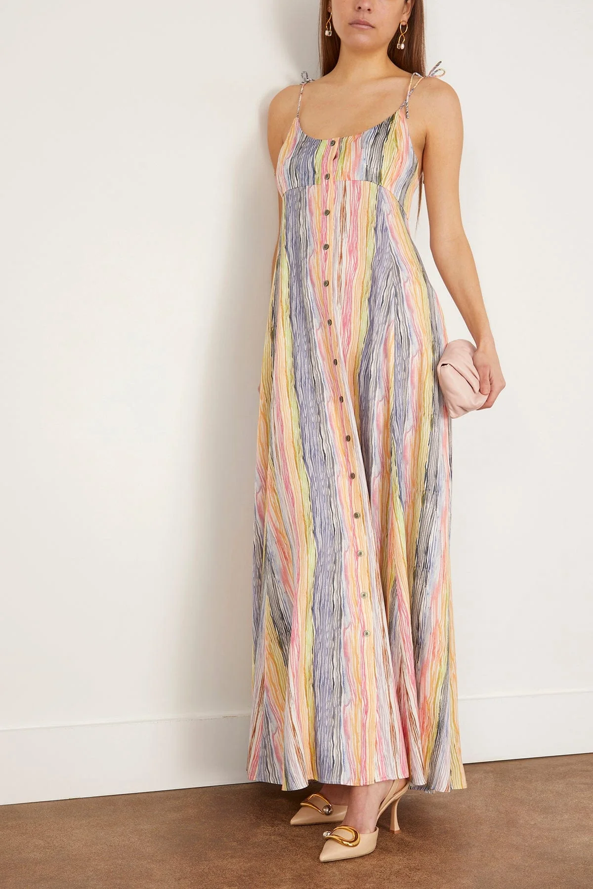 High Garden Maxi Dress in Rainbow - Image 2