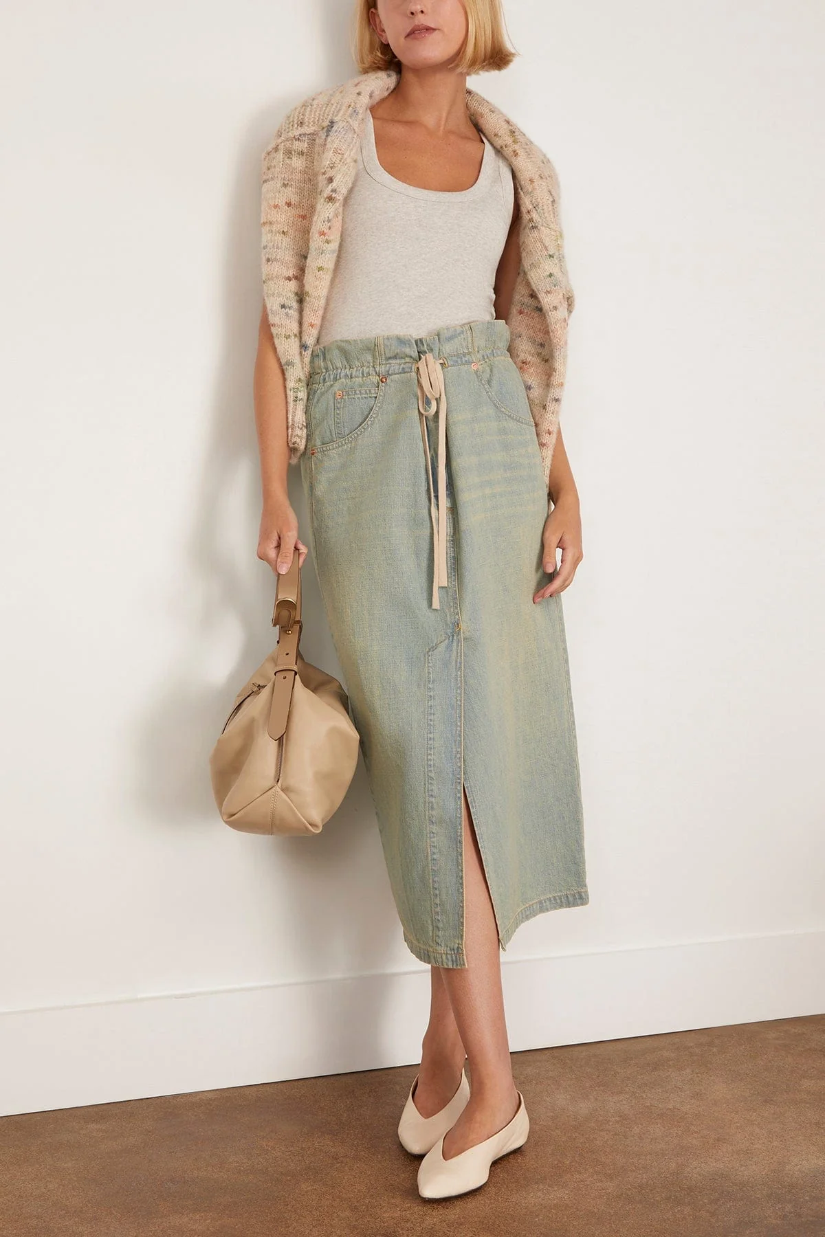 Hillie Tank in Heather Grey - Image 2