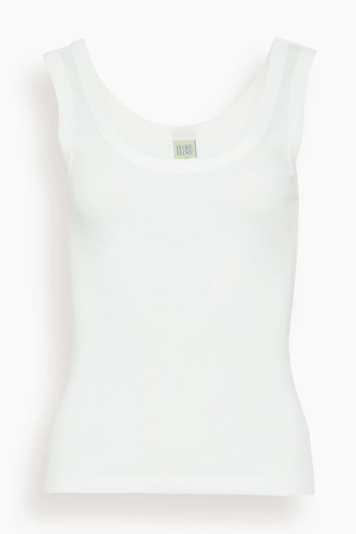 Hillie Tank in White
