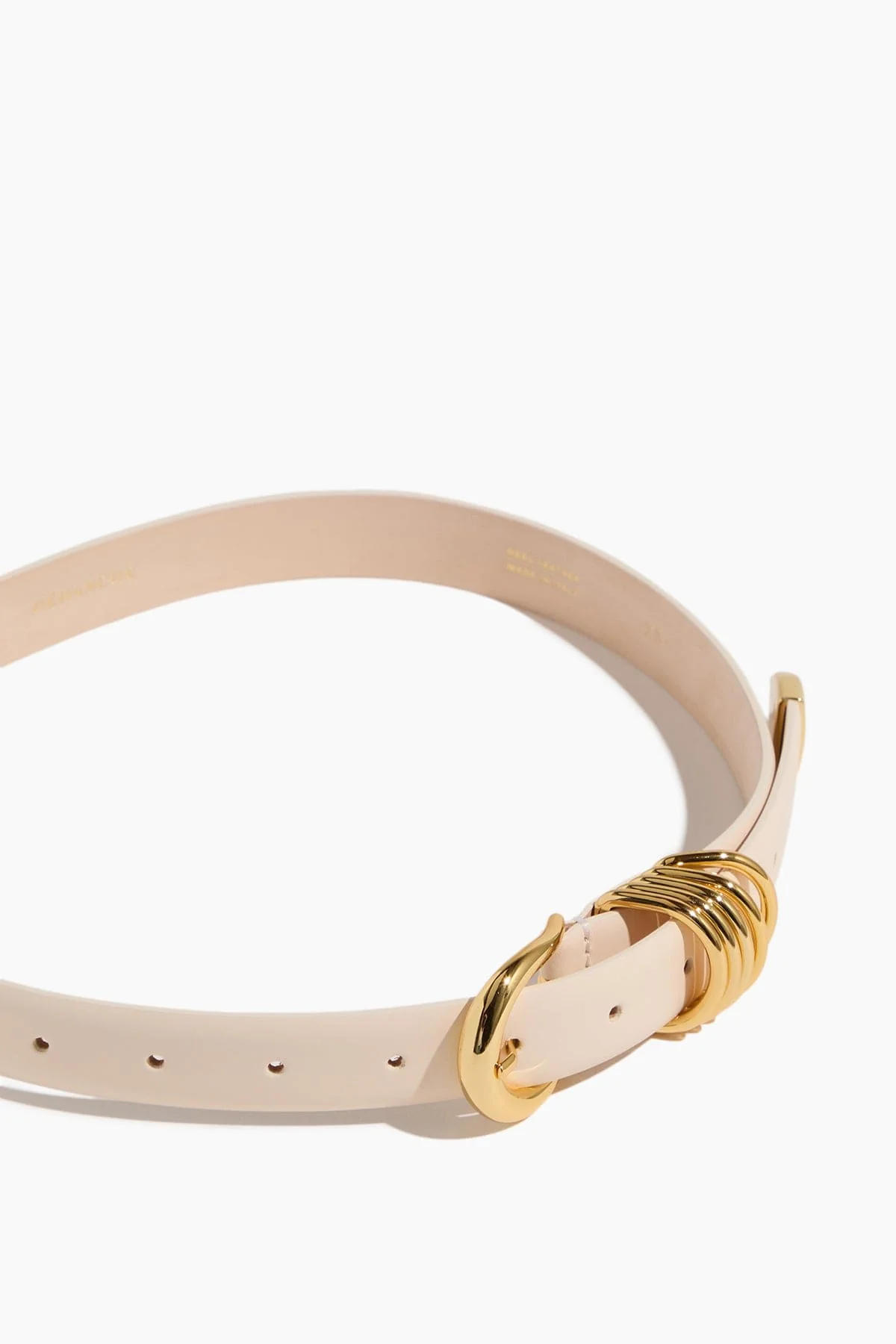 Hollyhock Belt in Ivory/Gold - Image 3