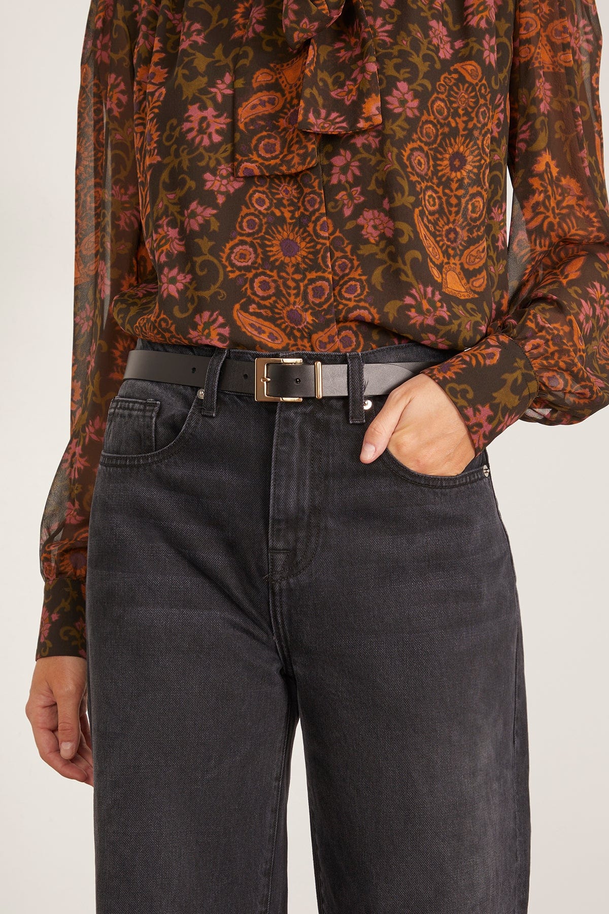 Ilirya Belt in Black - Image 2