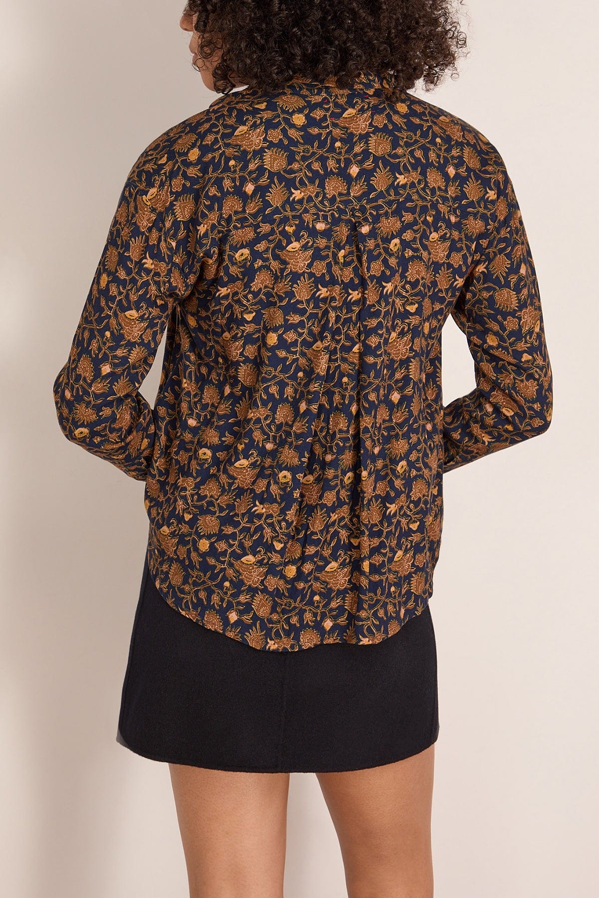 Jace Shirt in Golden Rod - Image 4