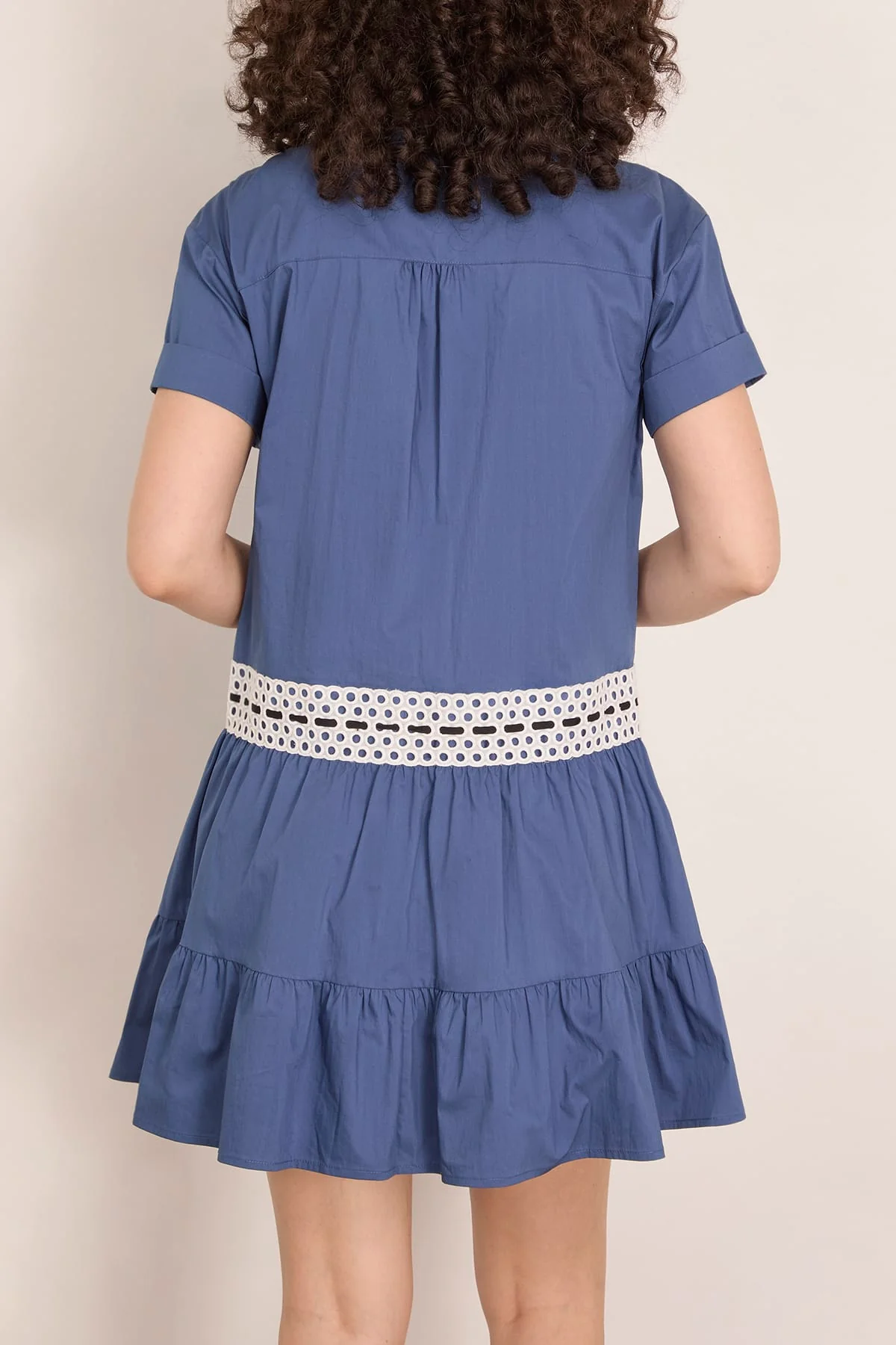 Jasmine Dress in French Blue - Image 4