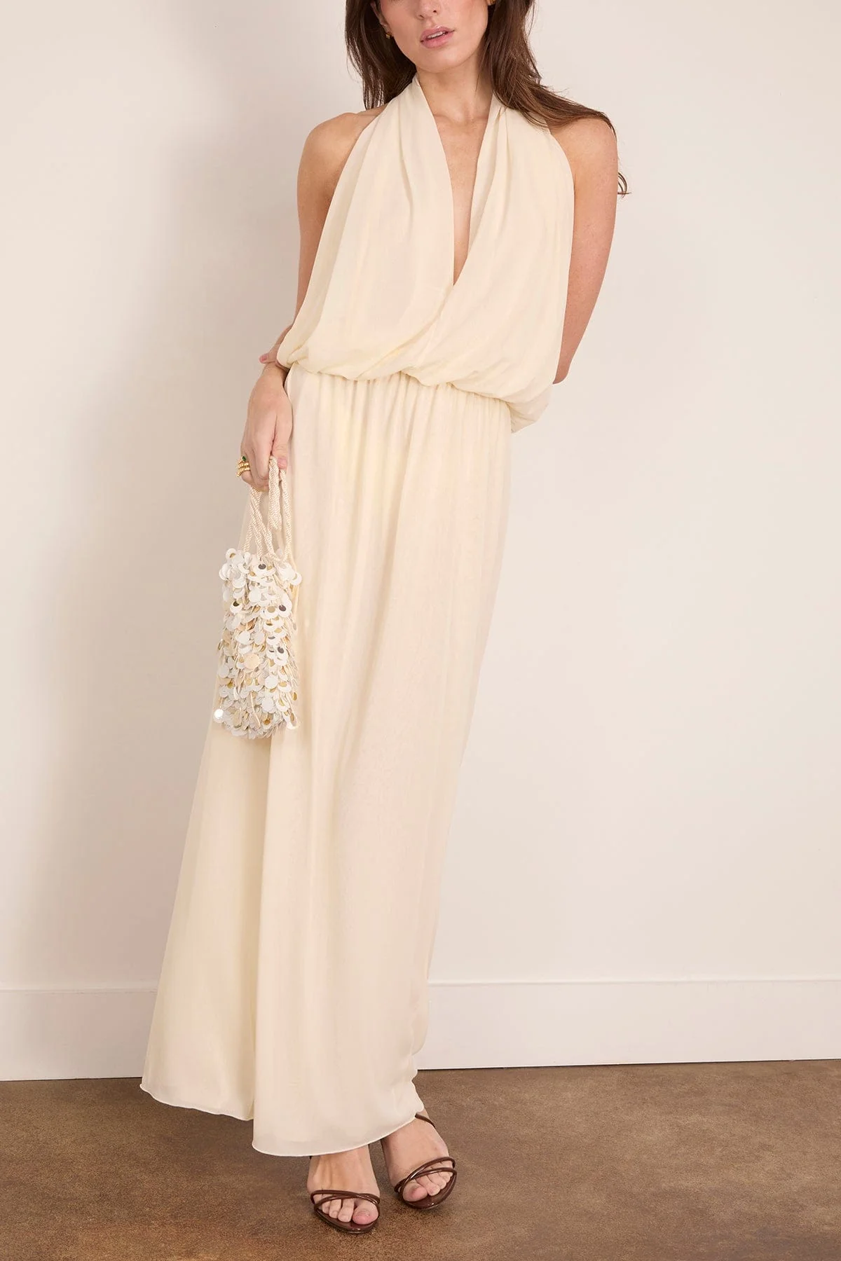 Josephine Dress in Alabaster Cream - Image 2